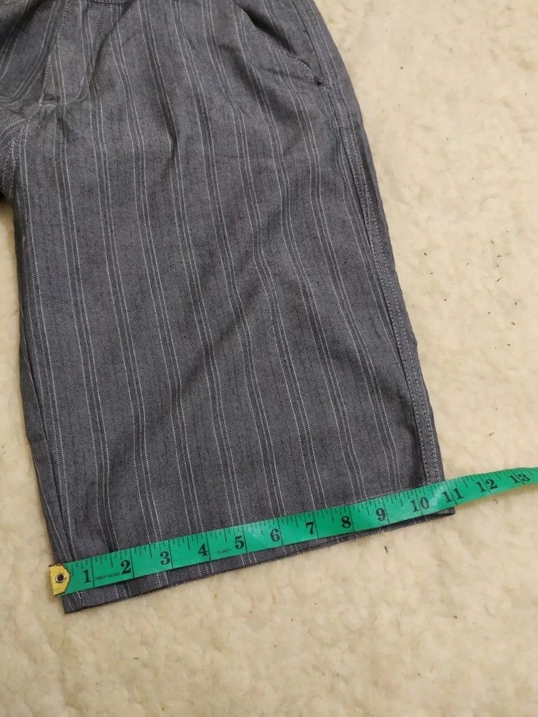 Stussy × Vintage Stussy Short Pants Big Embroidery Logo pin stripe Size US 30 / EU 46 - 15 Thumbnail