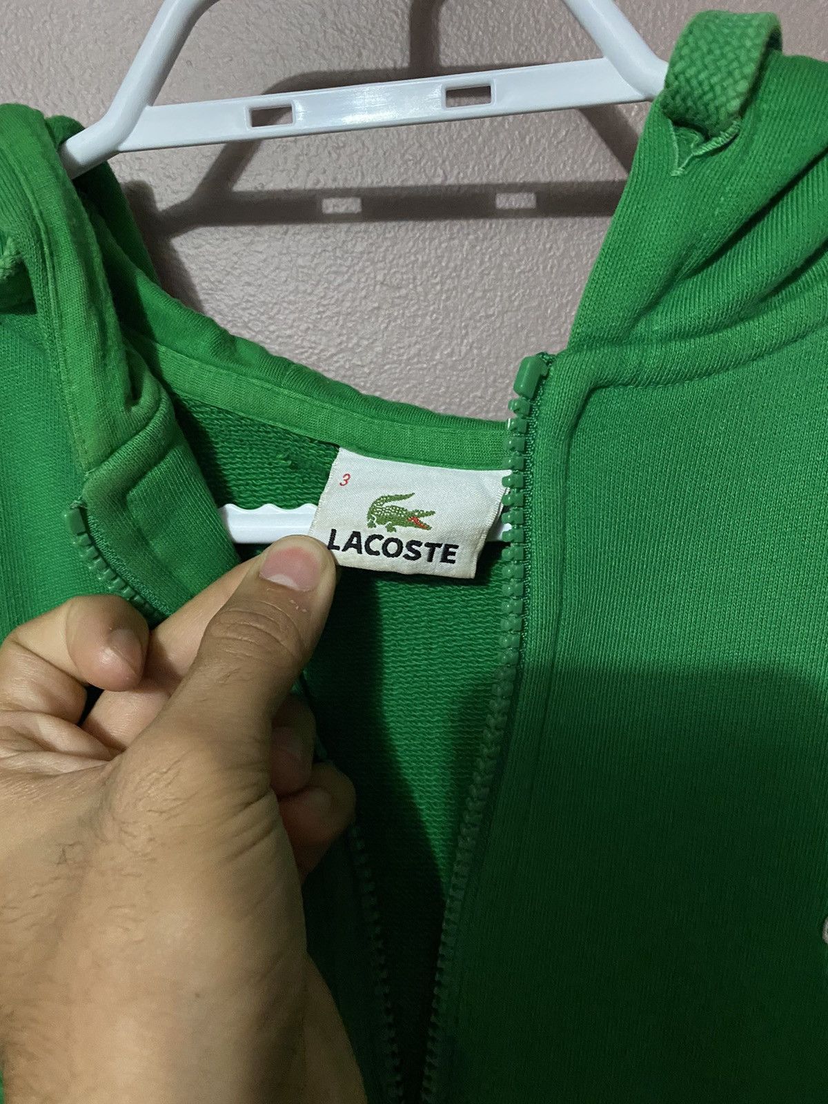 Lacoste Lacoste hoodie Size US S / EU 44-46 / 1 - 3 Thumbnail