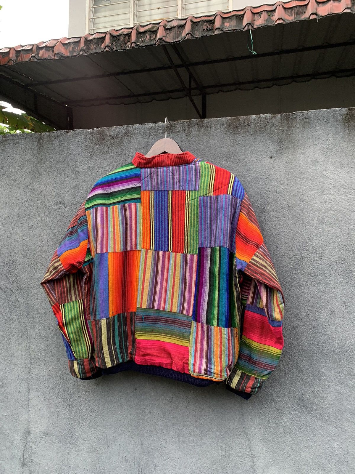 Vintage 🪖VINTAGE MOTENSE FULLLY PATCHWORK BOMBER JACKET Size US S / EU 44-46 / 1 - 6 Thumbnail