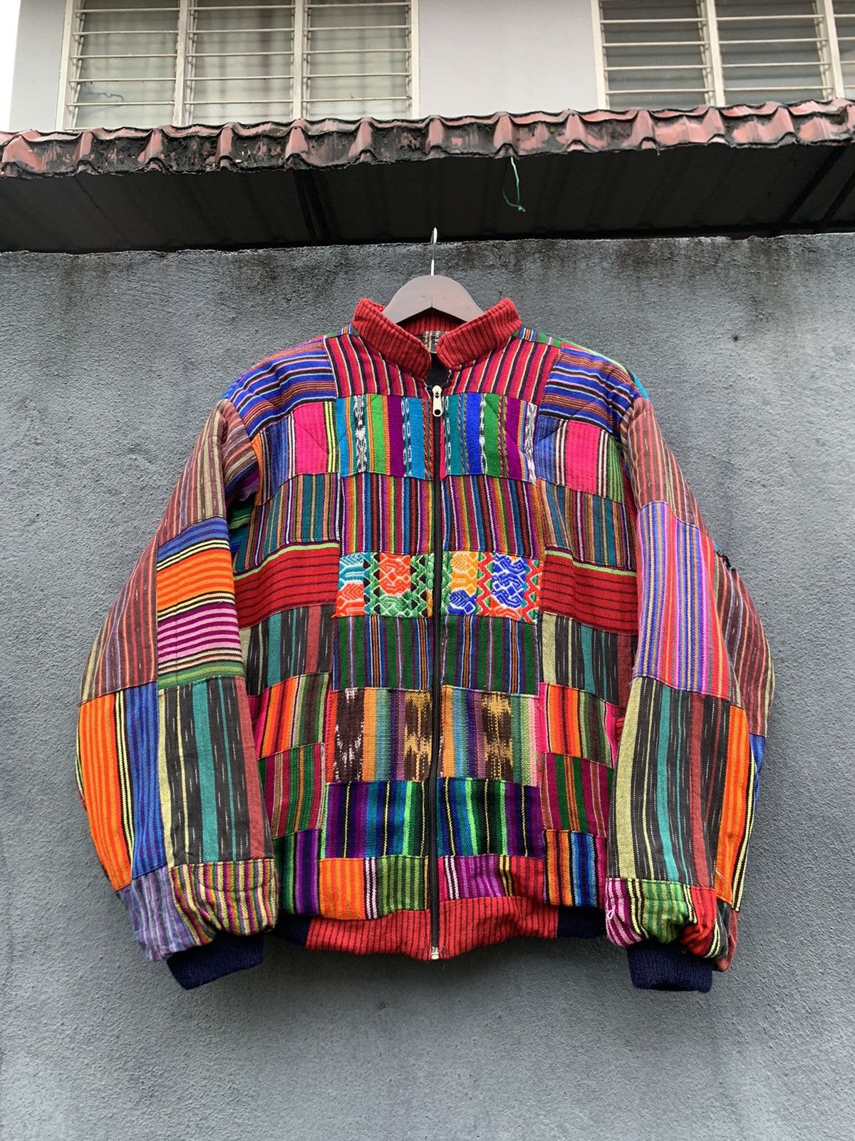 Vintage 🪖VINTAGE MOTENSE FULLLY PATCHWORK BOMBER JACKET Size US S / EU 44-46 / 1 - 12 Thumbnail