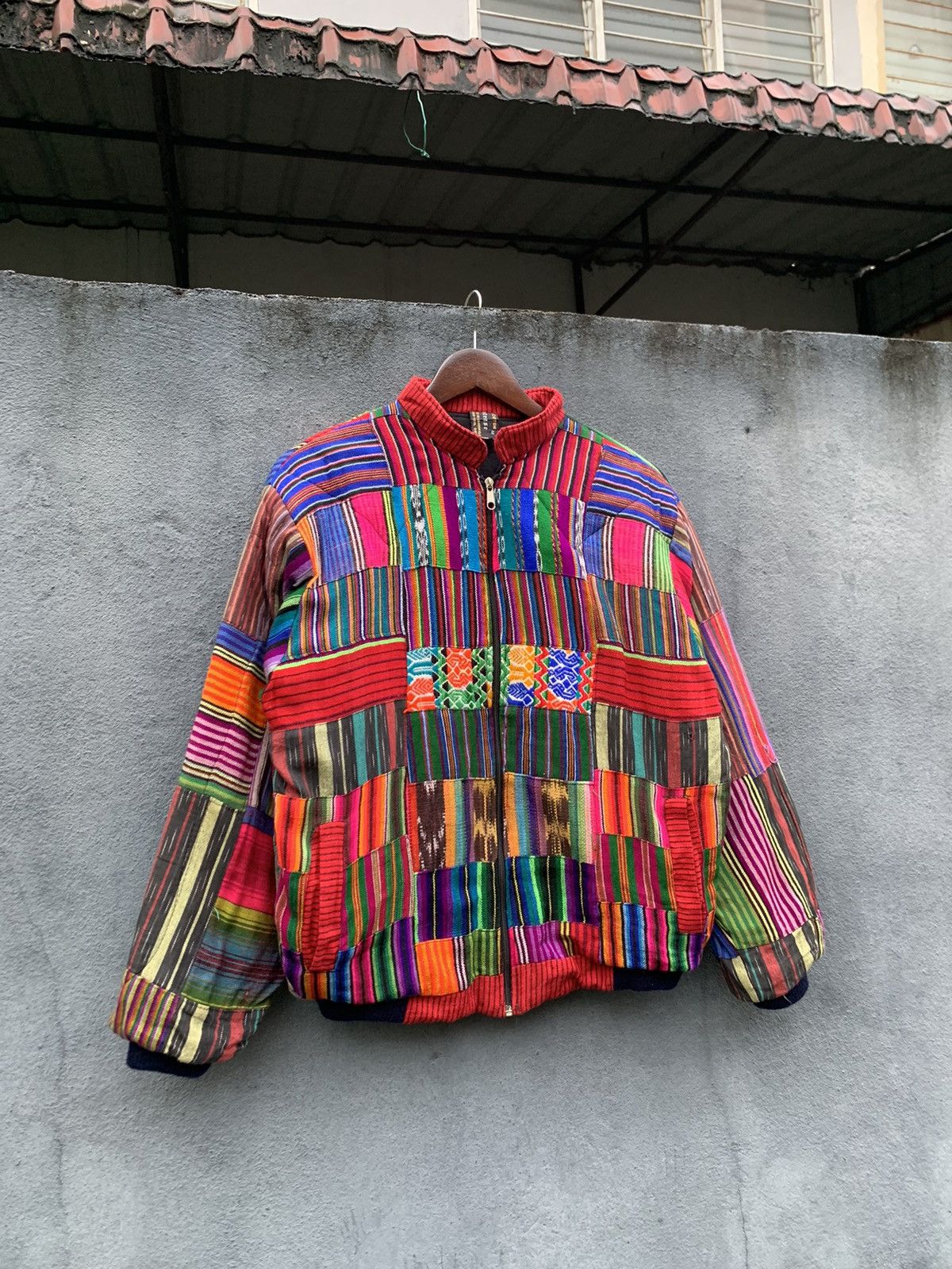Vintage 🪖VINTAGE MOTENSE FULLLY PATCHWORK BOMBER JACKET Size US S / EU 44-46 / 1 - 9 Thumbnail