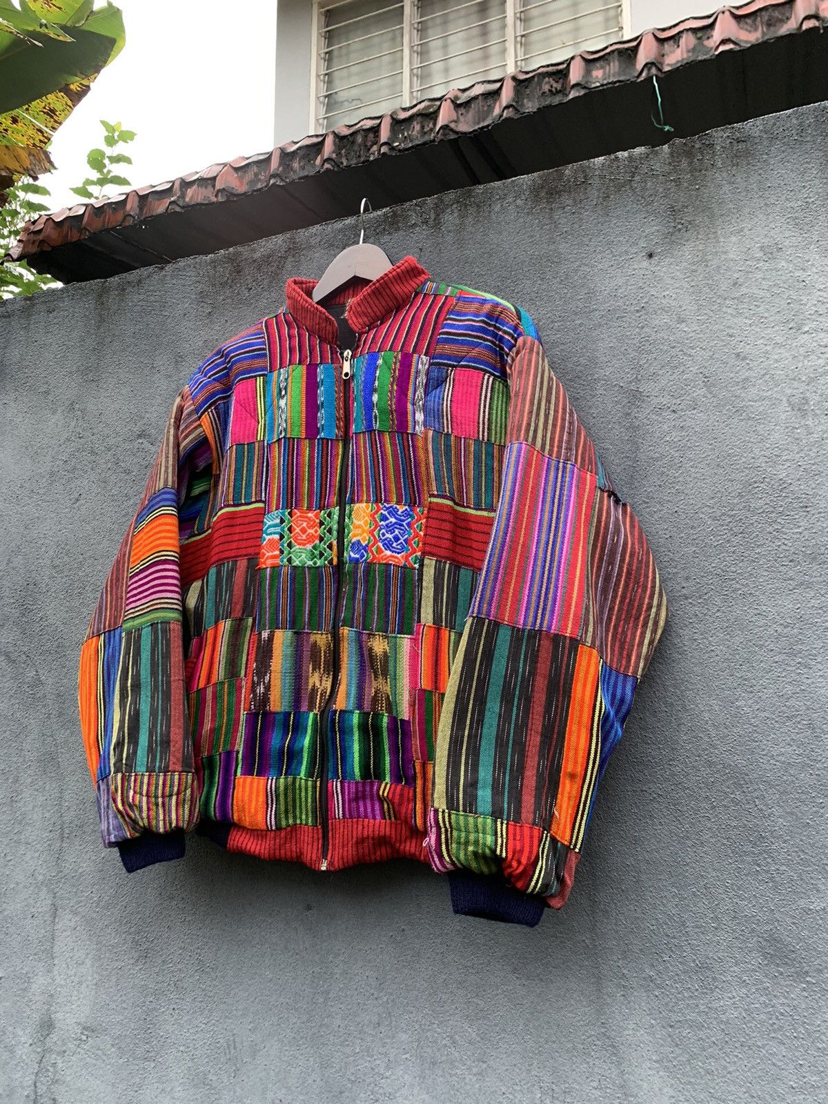 Vintage 🪖VINTAGE MOTENSE FULLLY PATCHWORK BOMBER JACKET Size US S / EU 44-46 / 1 - 4 Thumbnail