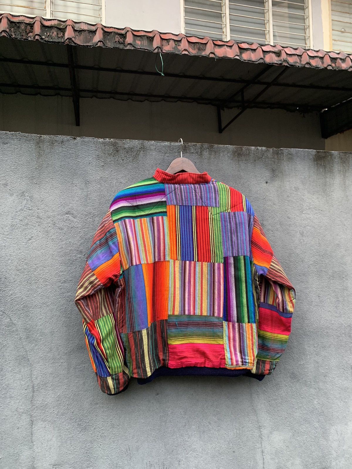 Vintage 🪖VINTAGE MOTENSE FULLLY PATCHWORK BOMBER JACKET Size US S / EU 44-46 / 1 - 2 Thumbnail