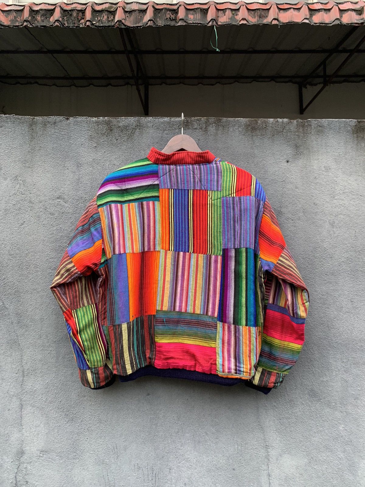 Vintage 🪖VINTAGE MOTENSE FULLLY PATCHWORK BOMBER JACKET Size US S / EU 44-46 / 1 - 8 Thumbnail