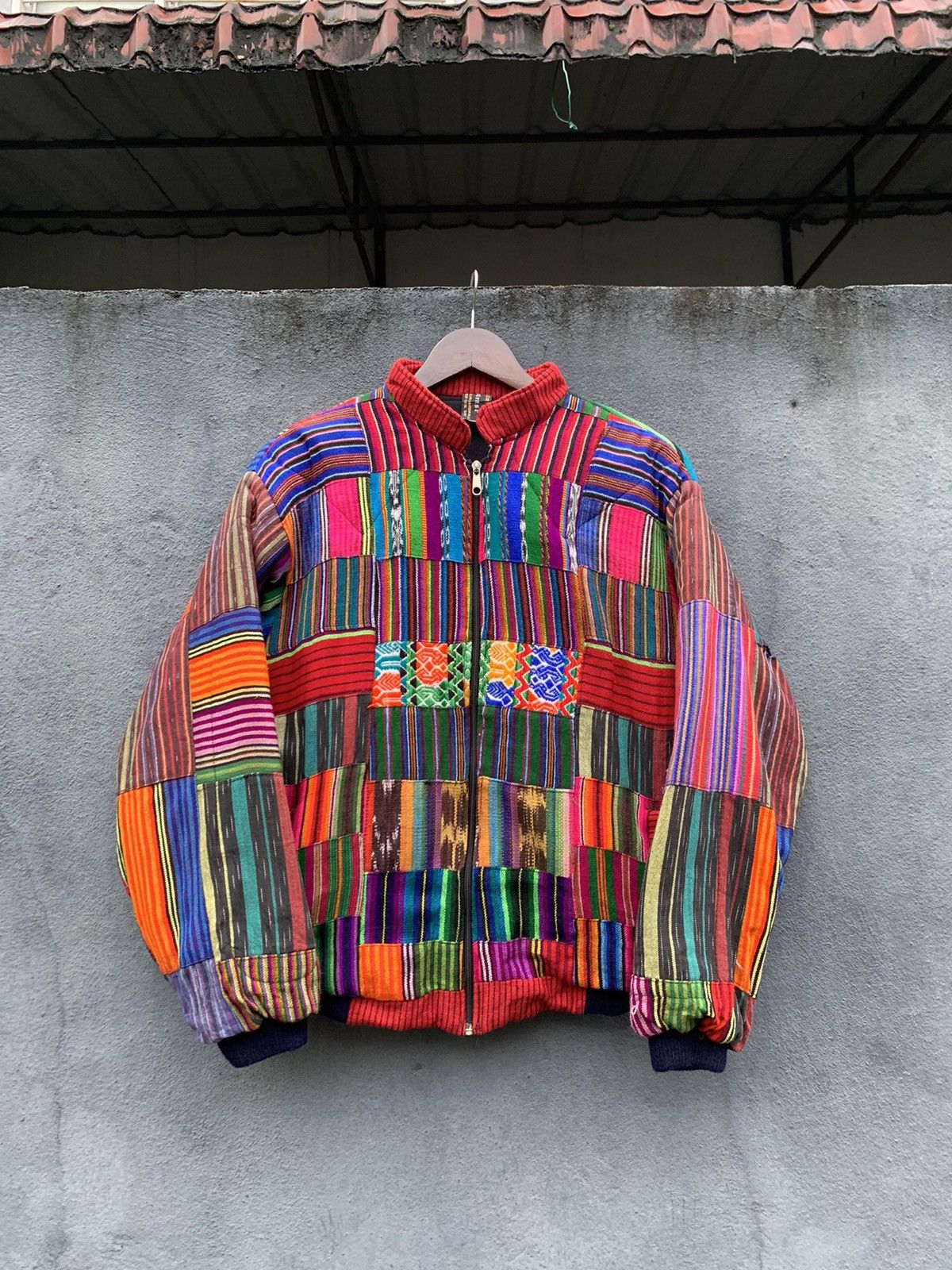 Vintage 🪖VINTAGE MOTENSE FULLLY PATCHWORK BOMBER JACKET Size US S / EU 44-46 / 1 - 10 Thumbnail