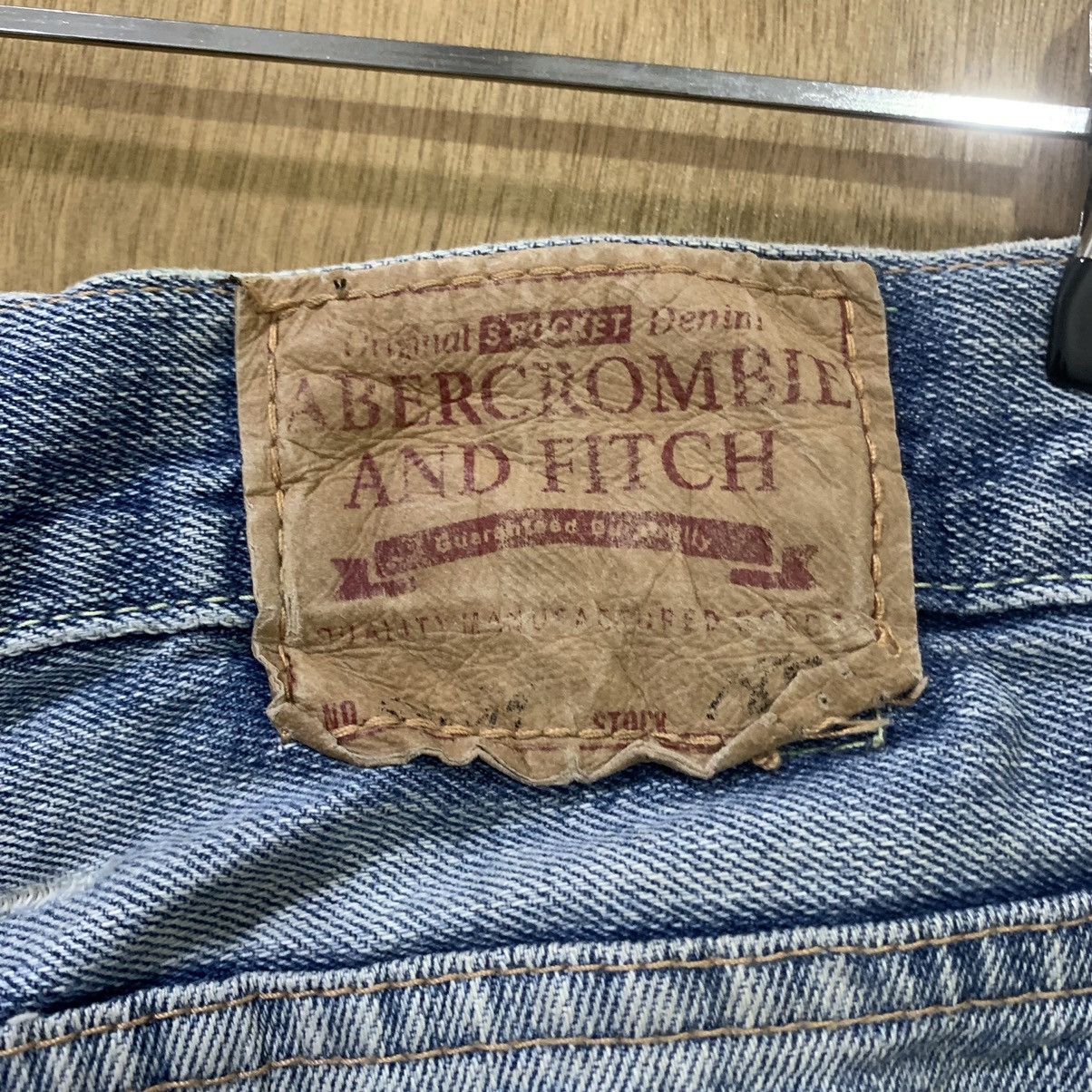 Abercrombie & Fitch AMBERCROMBIE&FITCH 80s Paint Splatter Disstress Denim Jeans Size US 34 / EU 50 - 14 Thumbnail