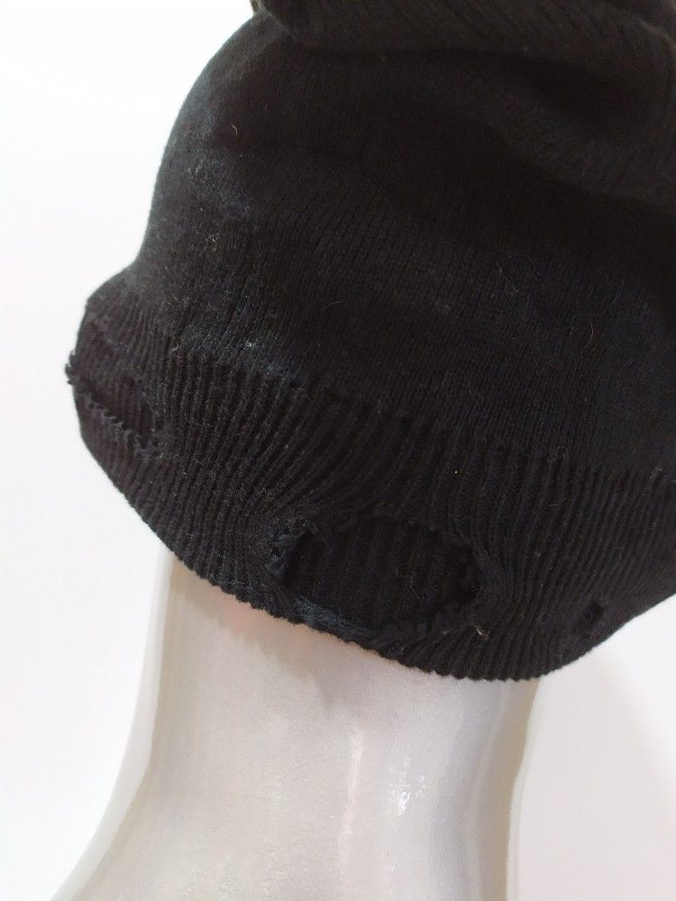 Japanese Brand 🔥Hang Over Japan Skull Distressed Beanie Punk Bondage Hats Size ONE SIZE - 6 Thumbnail