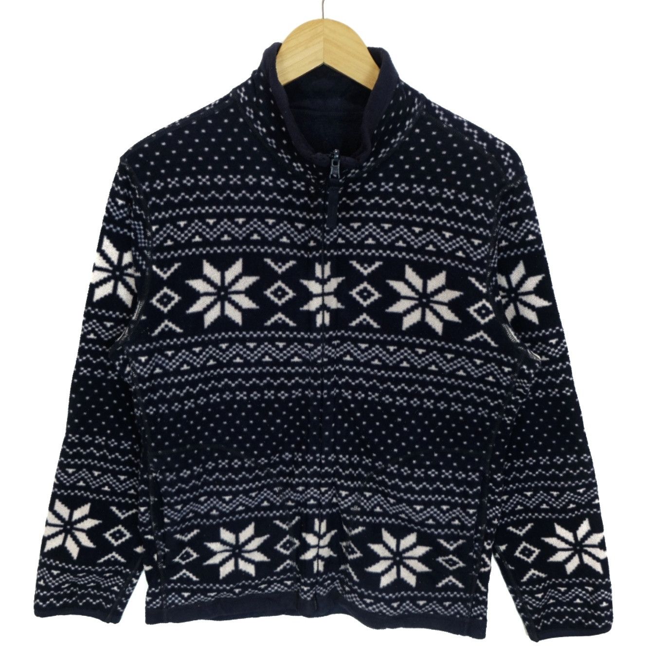 Uniqlo Uniqlo Vintage 2000's UNIQLO Floral Christmas Fleece Jacket Size US S / EU 44-46 / 1 - 2 Thumbnail