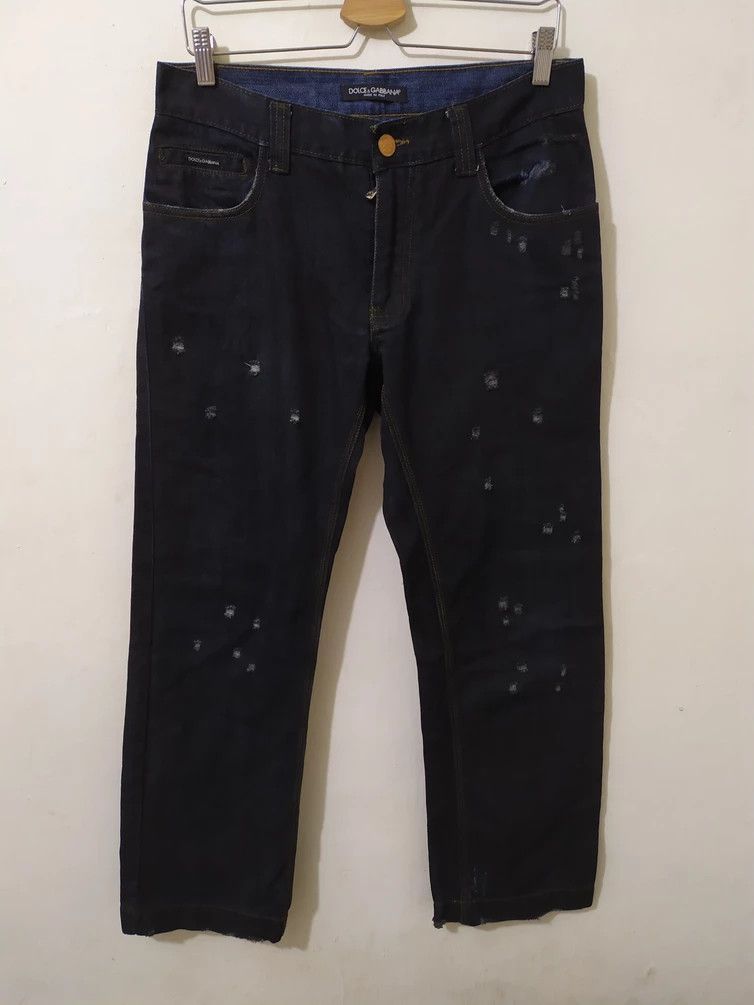 Dolce & Gabbana Dolce & Gabbana distressed jeans denim pants Made in Italy Size US 32 / EU 48 - 1 Thumbnail