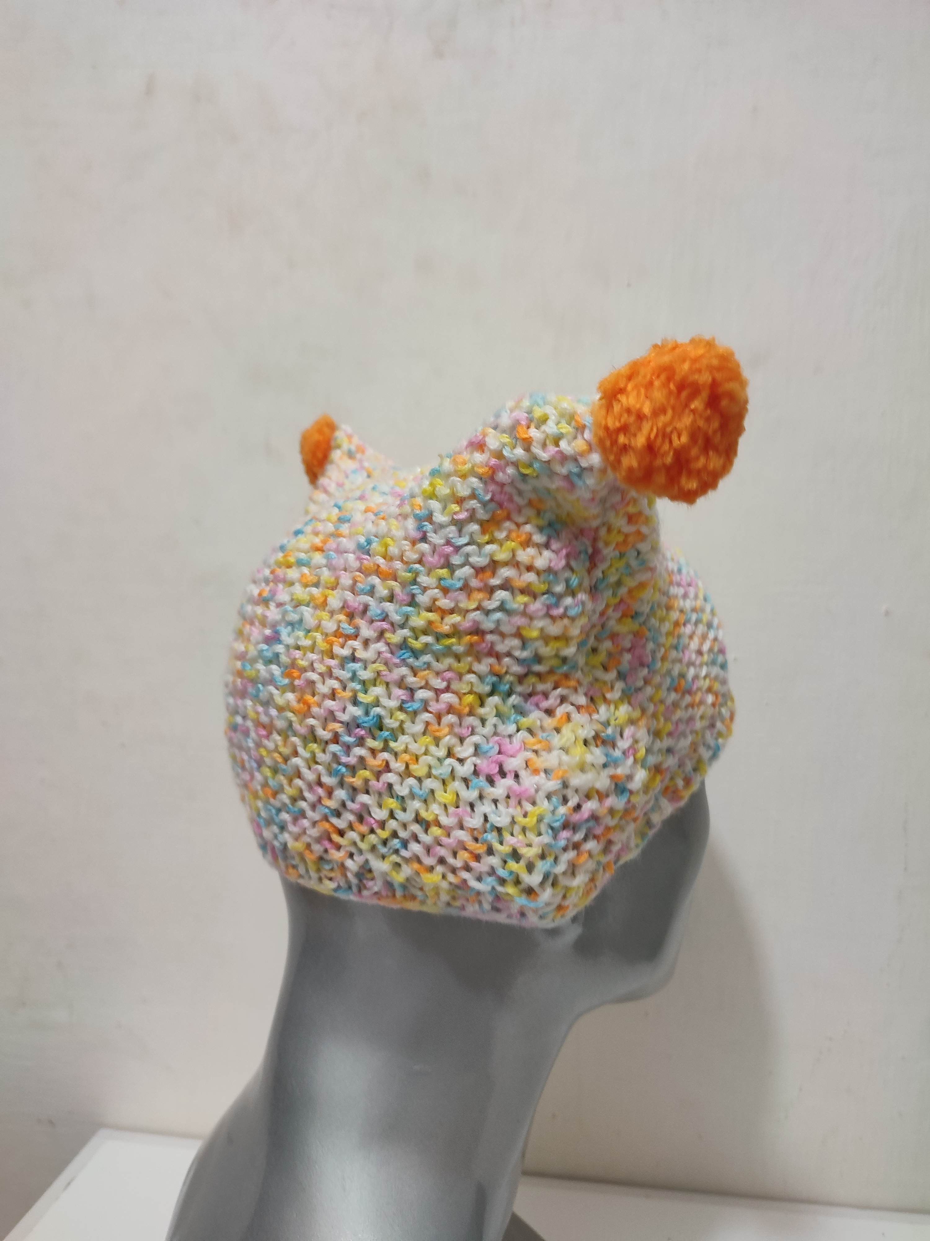 Other 🔥Unknown Multicolour Bunny Horn Devil Beanie hats Size ONE SIZE - 7 Thumbnail
