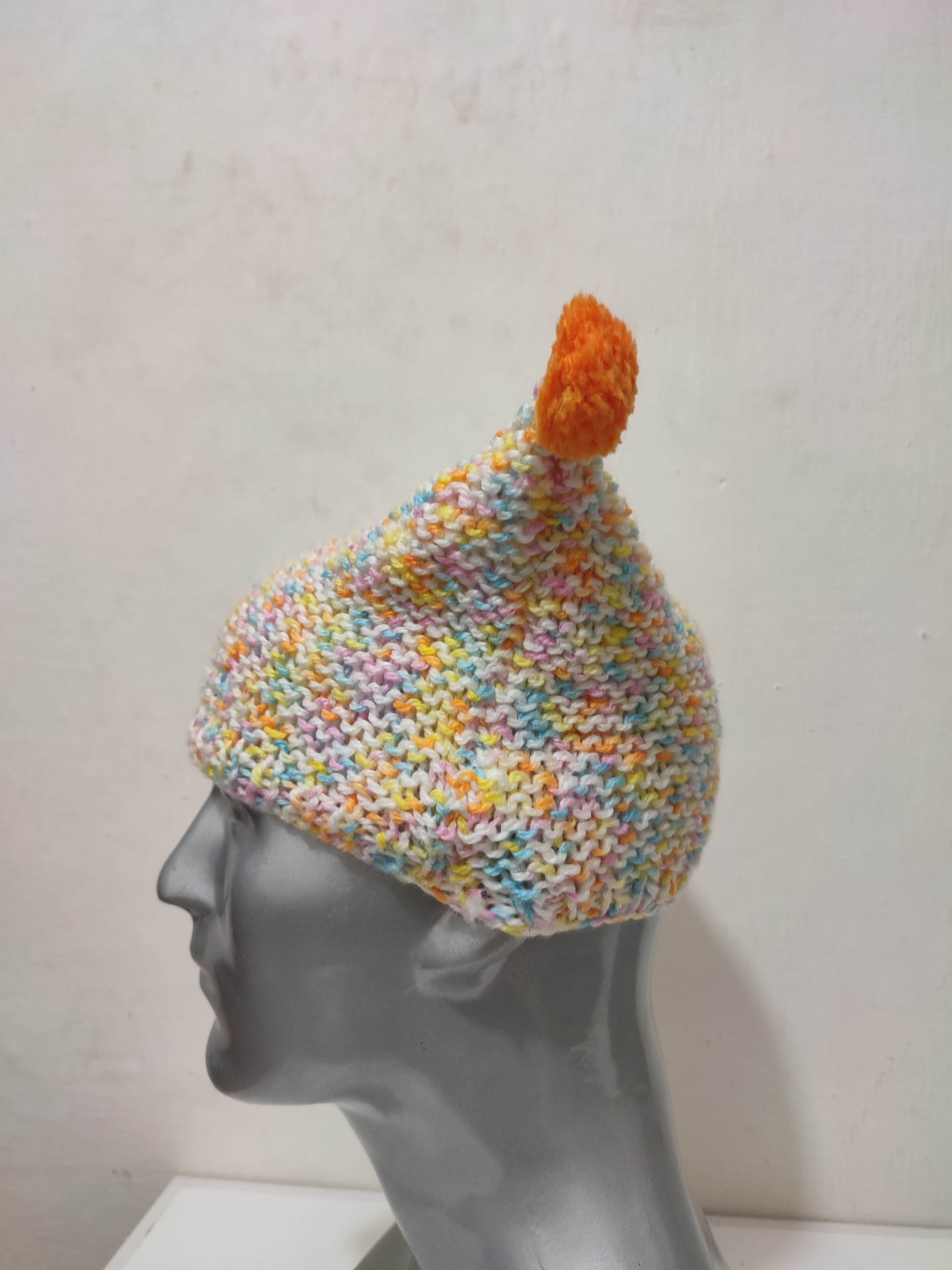 Other 🔥Unknown Multicolour Bunny Horn Devil Beanie hats Size ONE SIZE - 4 Thumbnail