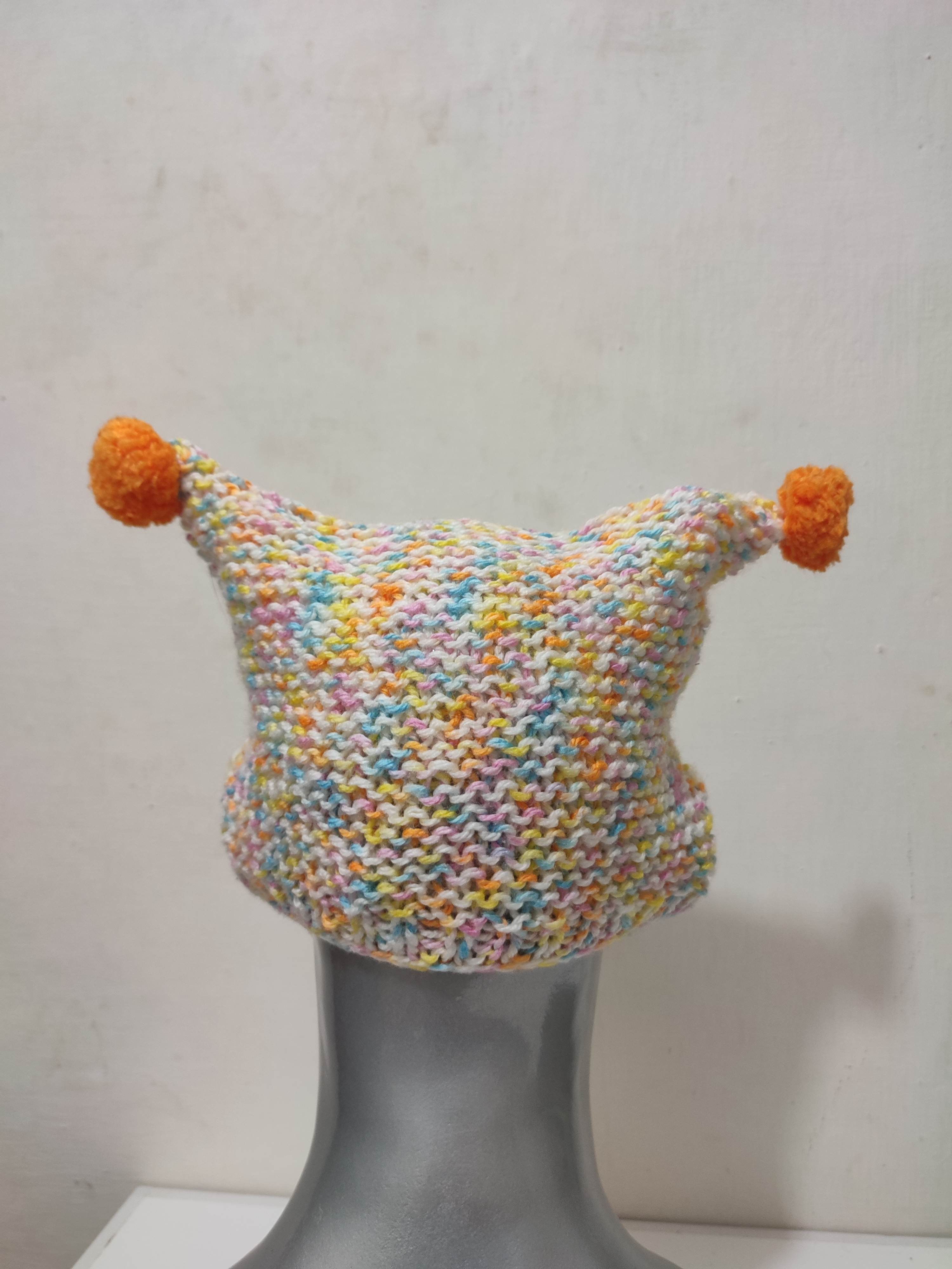 Other 🔥Unknown Multicolour Bunny Horn Devil Beanie hats Size ONE SIZE - 5 Thumbnail
