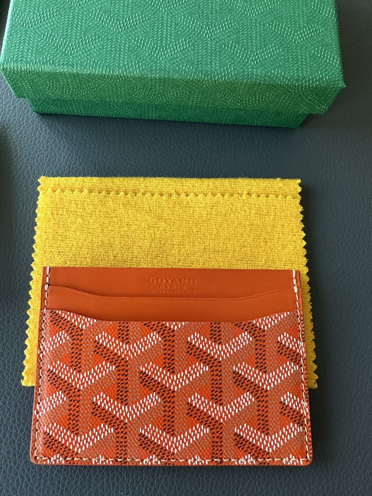 Goyard Brand New Rare Classic Goyard Card Holder Wallet Limited Size ONE SIZE - 15 Thumbnail