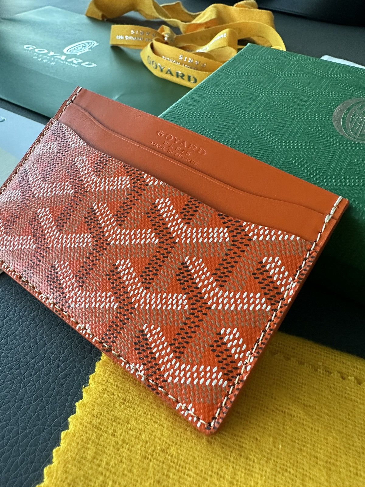 Goyard Brand New Rare Classic Goyard Card Holder Wallet Limited Size ONE SIZE - 25 Thumbnail
