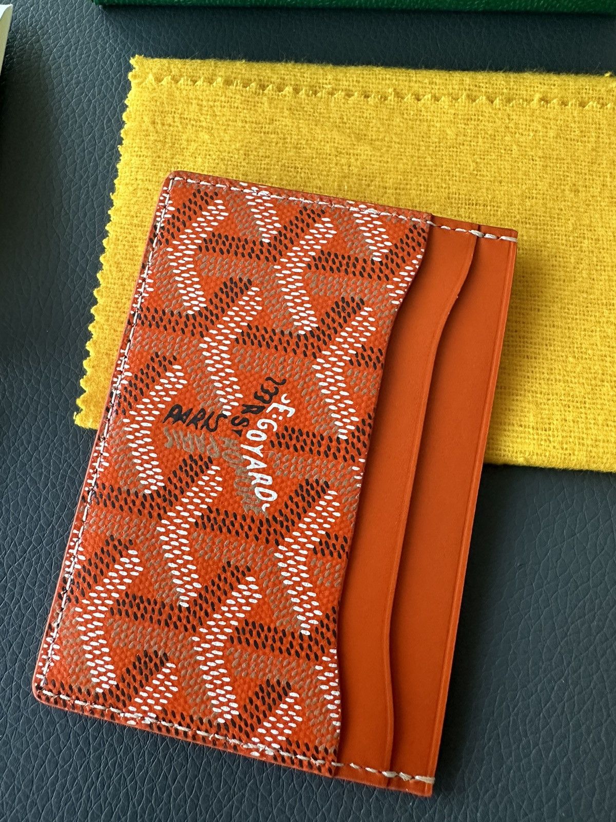 Goyard Brand New Rare Classic Goyard Card Holder Wallet Limited Size ONE SIZE - 19 Thumbnail