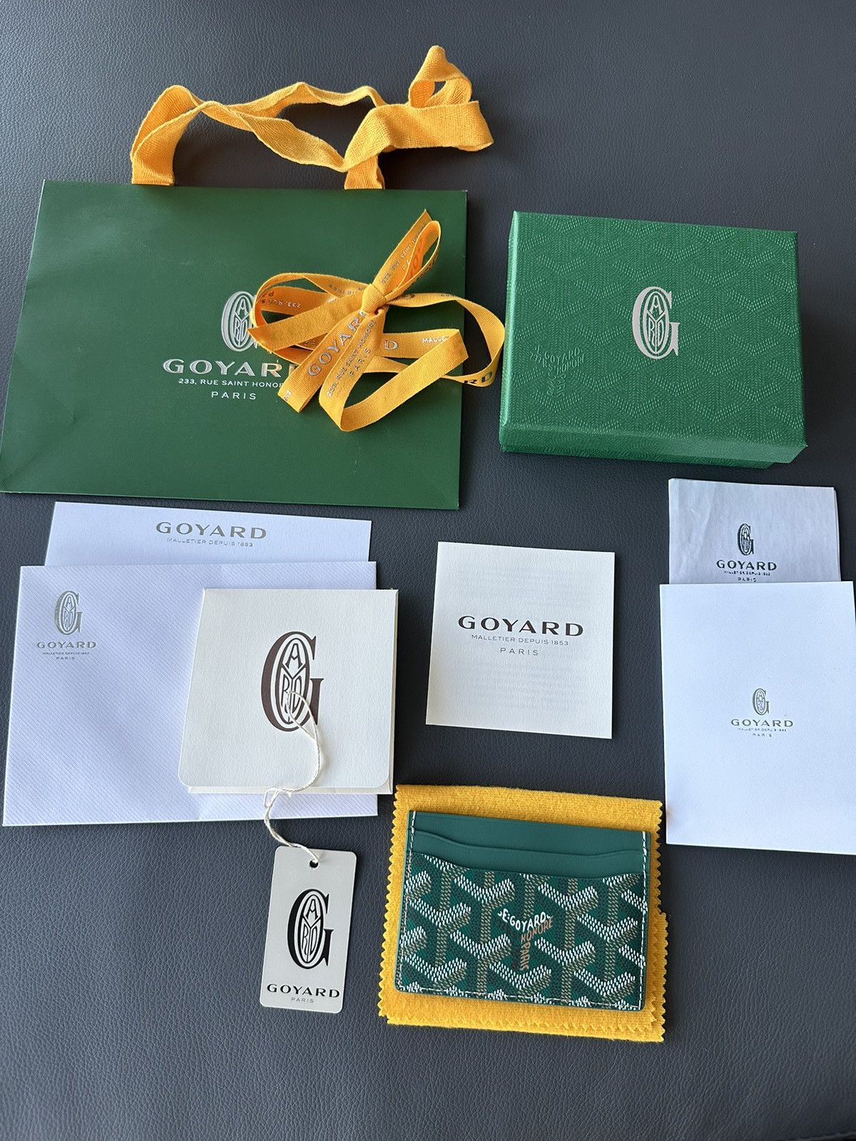 Goyard Super Rare Brand New Goyard Monogram Cardholder Wallet Size ONE SIZE - 12 Thumbnail