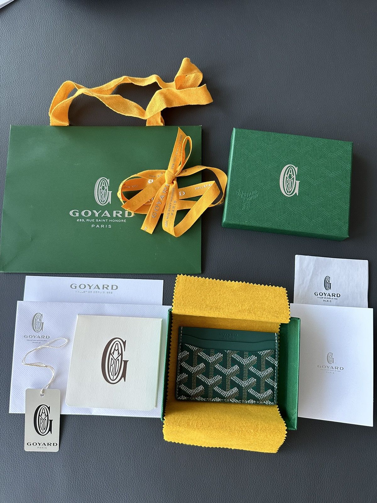 Goyard Super Rare Brand New Goyard Monogram Cardholder Wallet Size ONE SIZE - 3 Thumbnail