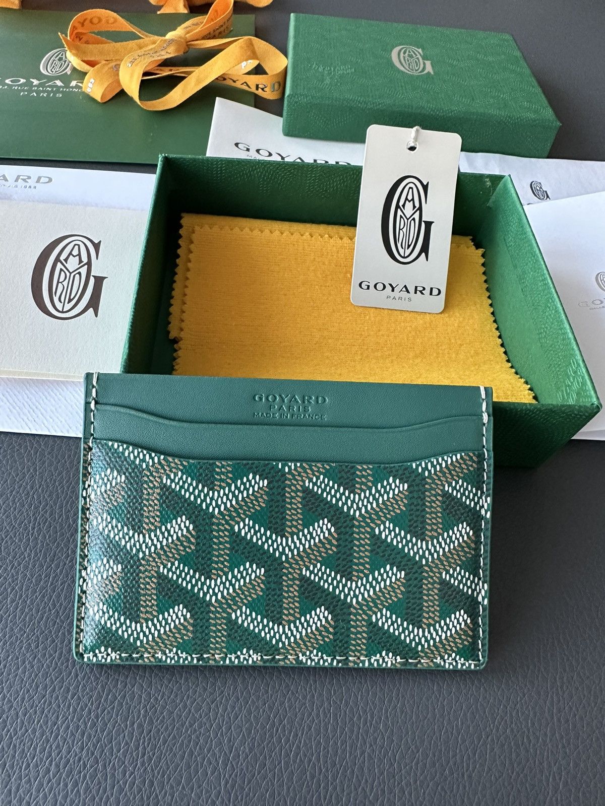 Goyard Super Rare Brand New Goyard Monogram Cardholder Wallet Size ONE SIZE - 11 Thumbnail