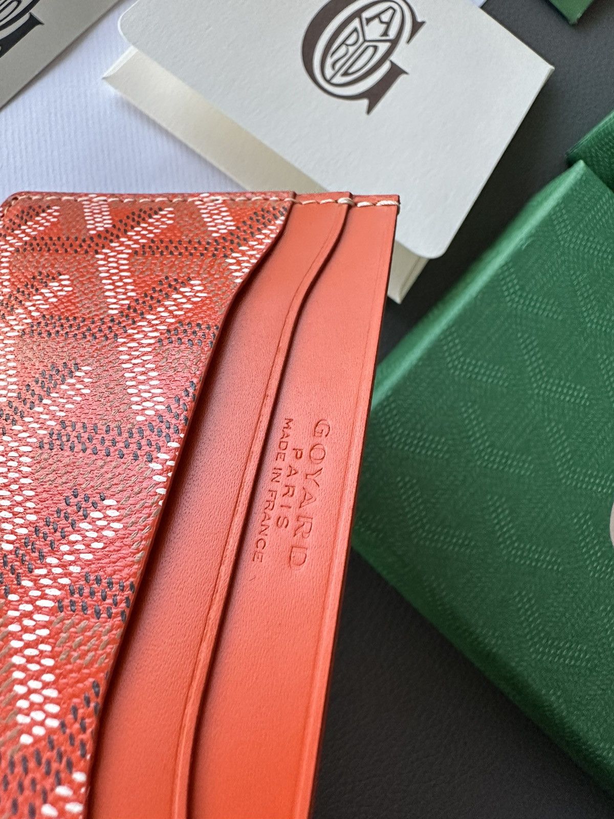 Goyard Brand New Rare Classic Goyard Card Holder Wallet Limited Size ONE SIZE - 17 Thumbnail
