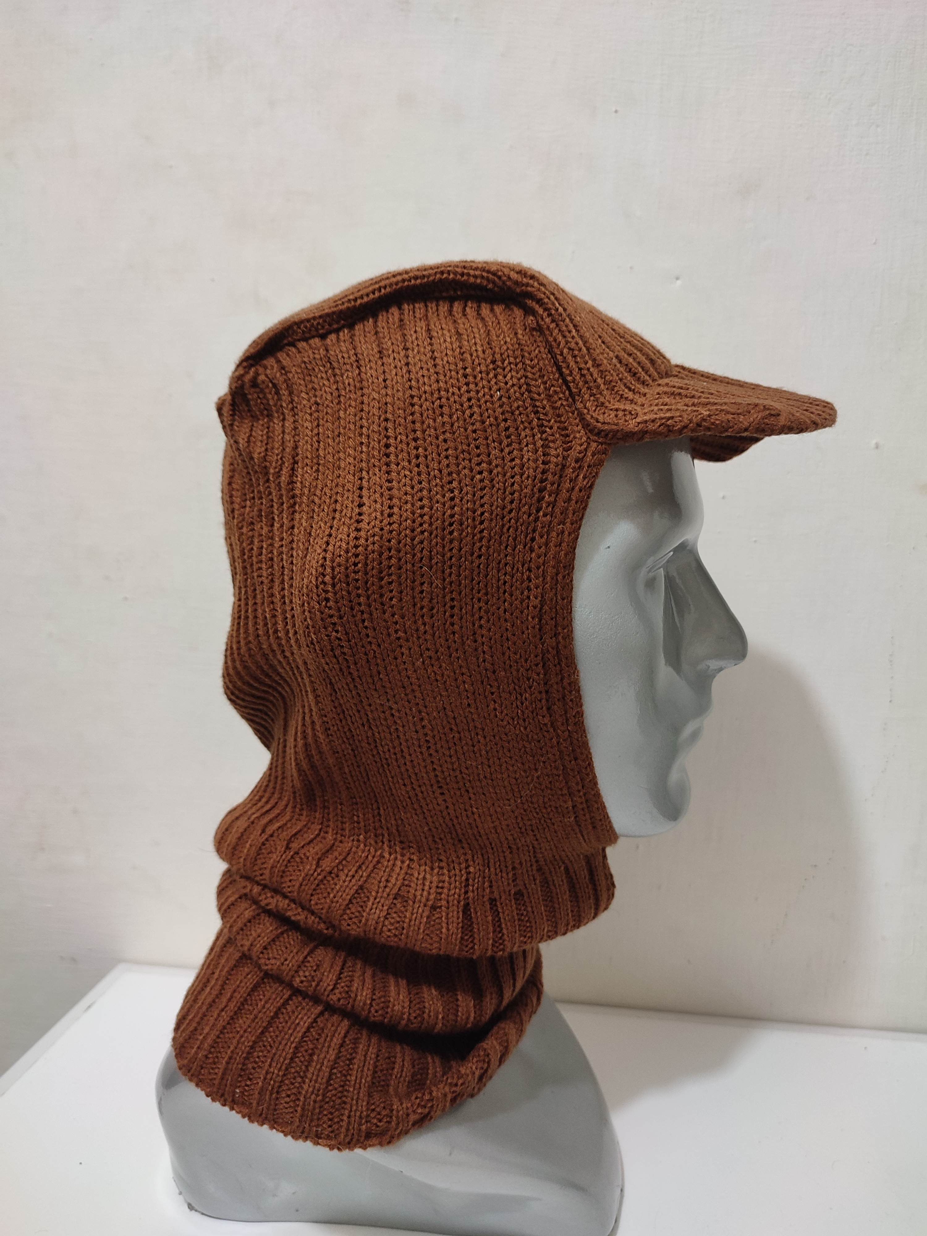 Other Unknown Brown Nice Design Balaclava Hats Size ONE SIZE - 4 Thumbnail