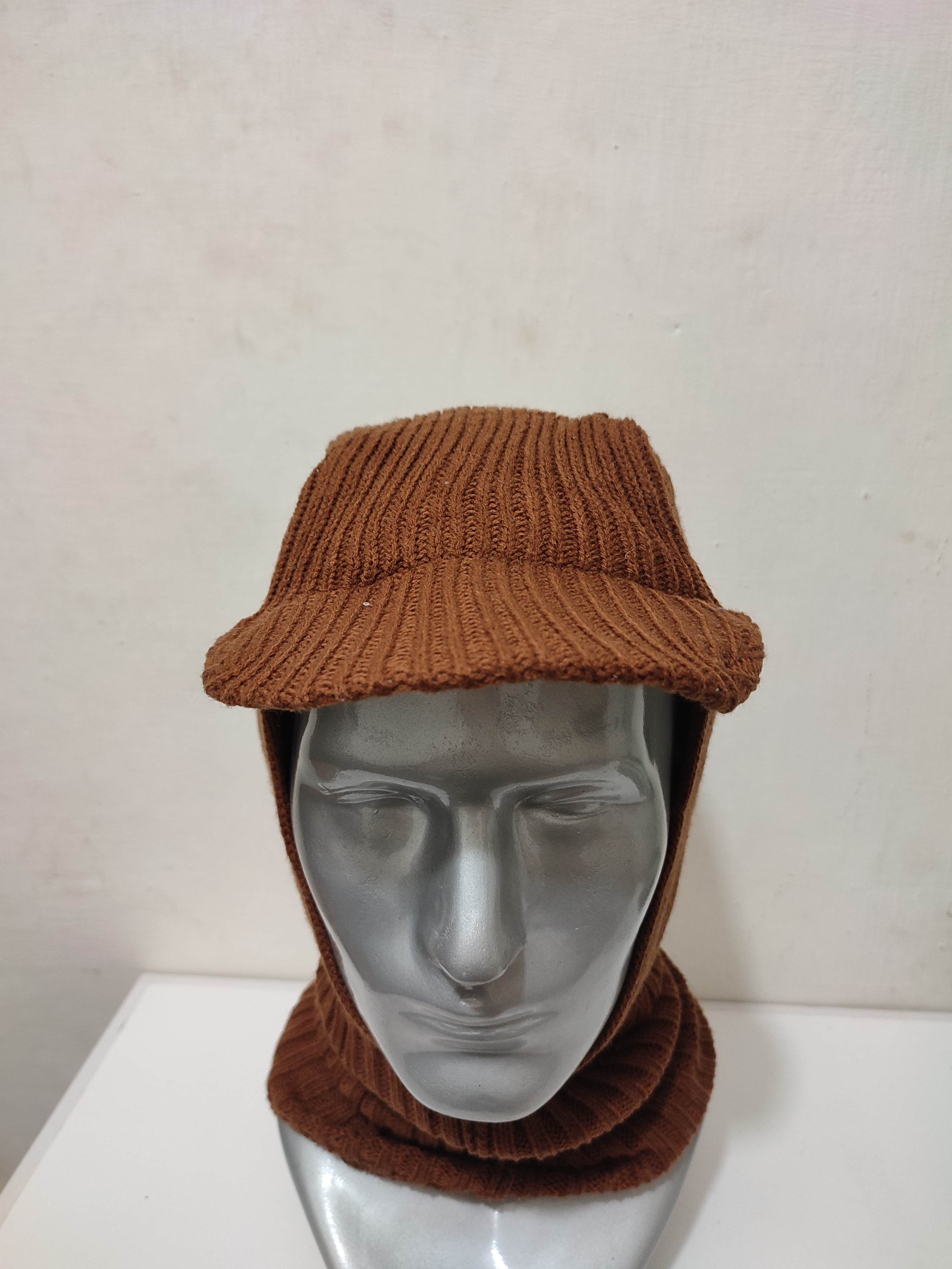 Other Unknown Brown Nice Design Balaclava Hats Size ONE SIZE - 3 Thumbnail