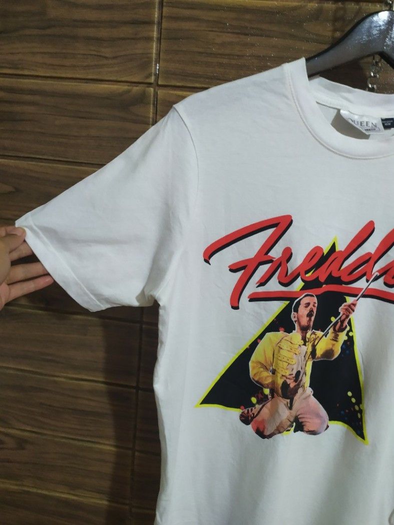 Band Tees Queen Freddie Mercury t shirt Band Big Print Size US M / EU 48-50 / 2 - 3 Thumbnail