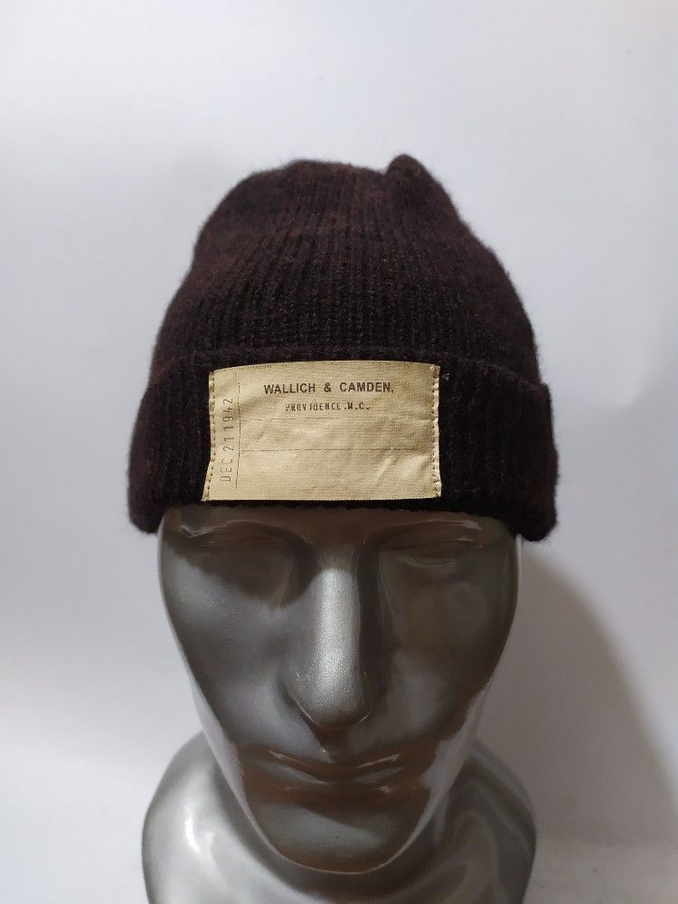 Japanese Brand 🔥Wallich & Camden Patches Military Style Beanie Hats Size ONE SIZE - 1 Thumbnail
