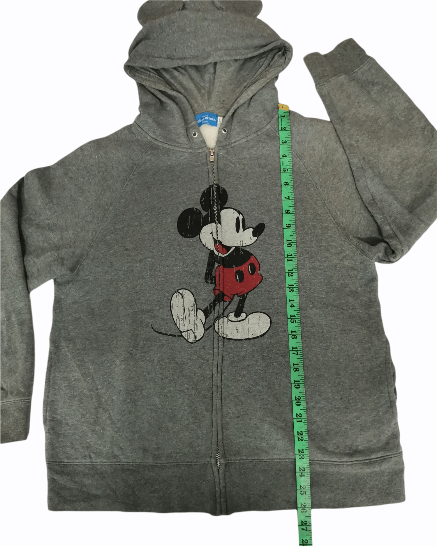 Disney × Japanese Brand × Mickey Mouse Mickey x Disney Zip Up Hoodie Japan Designer Streetwear Size US L / EU 52-54 / 3 - 5 Thumbnail