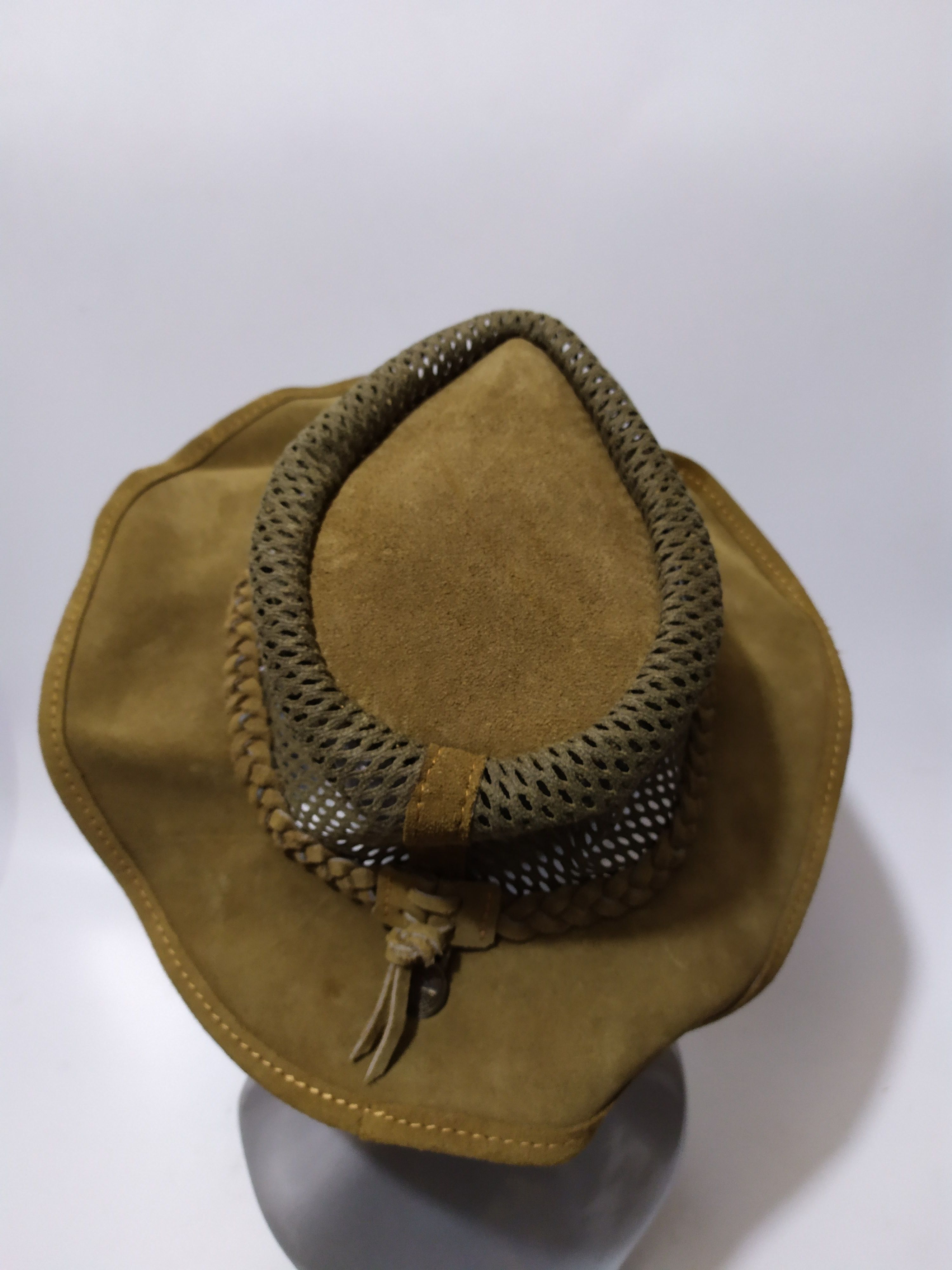 Leather Vintage Stevenson Hamilton Real Suede Cowboy Bucket Hats Size ONE SIZE - 6 Thumbnail