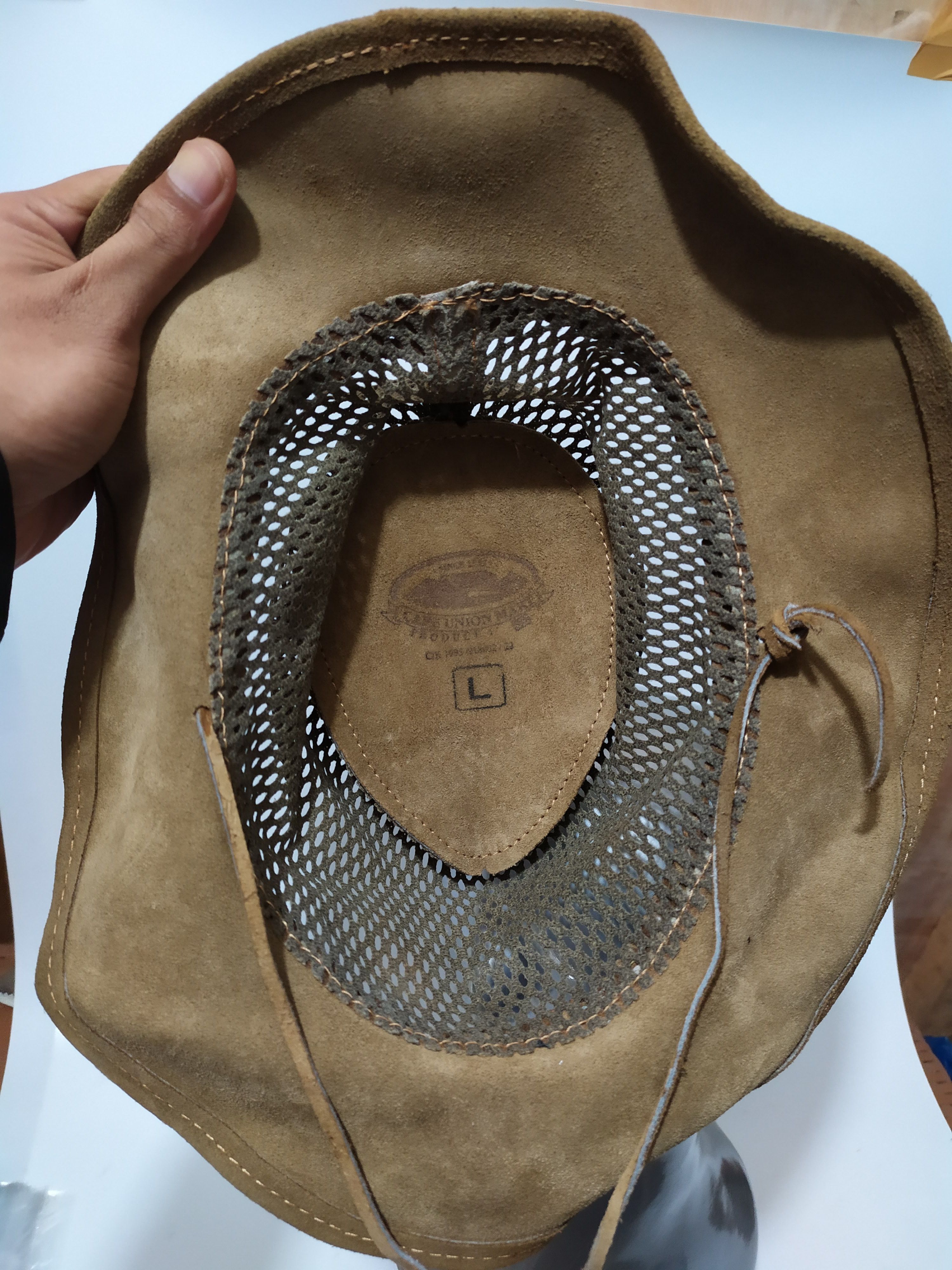 Leather Vintage Stevenson Hamilton Real Suede Cowboy Bucket Hats Size ONE SIZE - 8 Thumbnail
