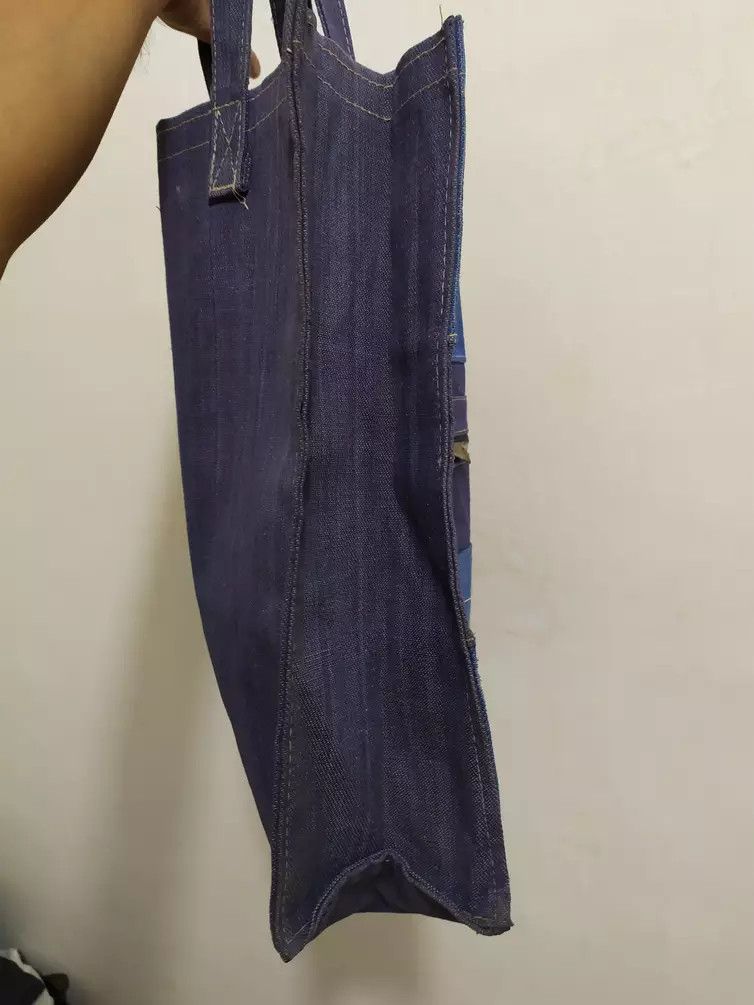 Japanese Brand Patchwork tote bag custom jeans Size ONE SIZE - 2 Thumbnail