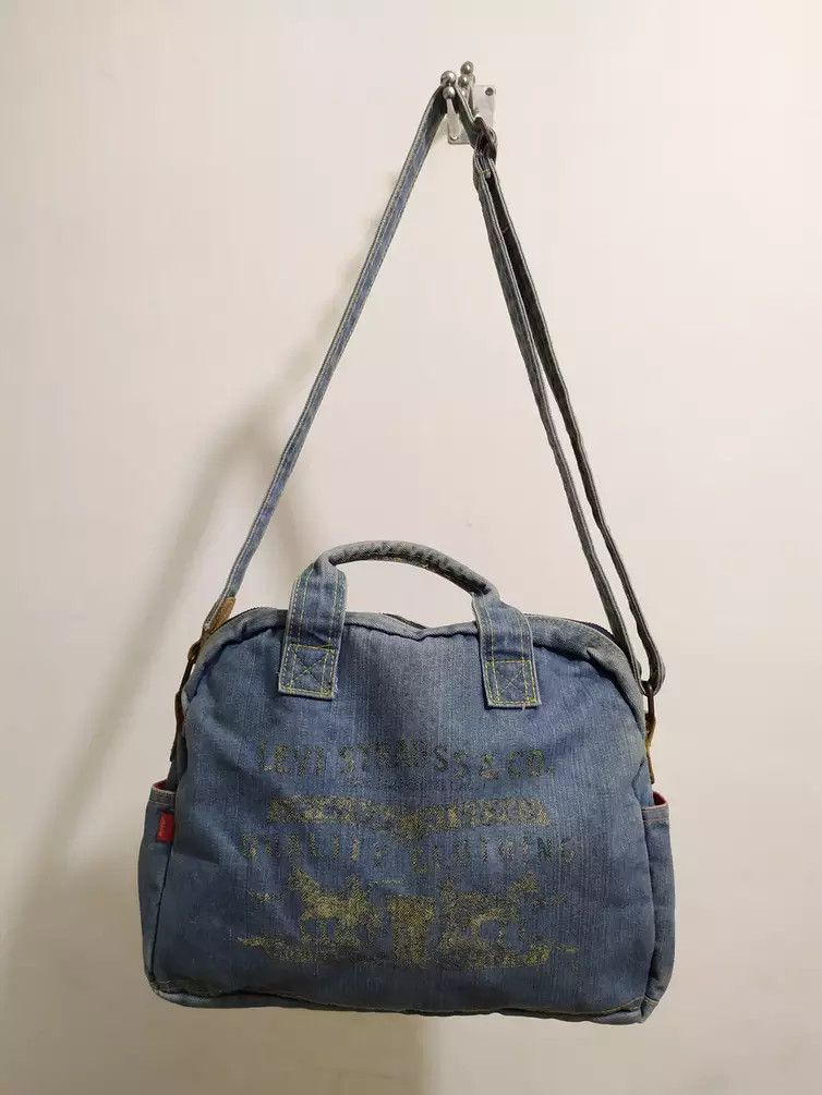 Levi's × Levi's Vintage Clothing Vintage LEVI’S Jeans Denim 2 way Bag Size ONE SIZE - 7 Thumbnail