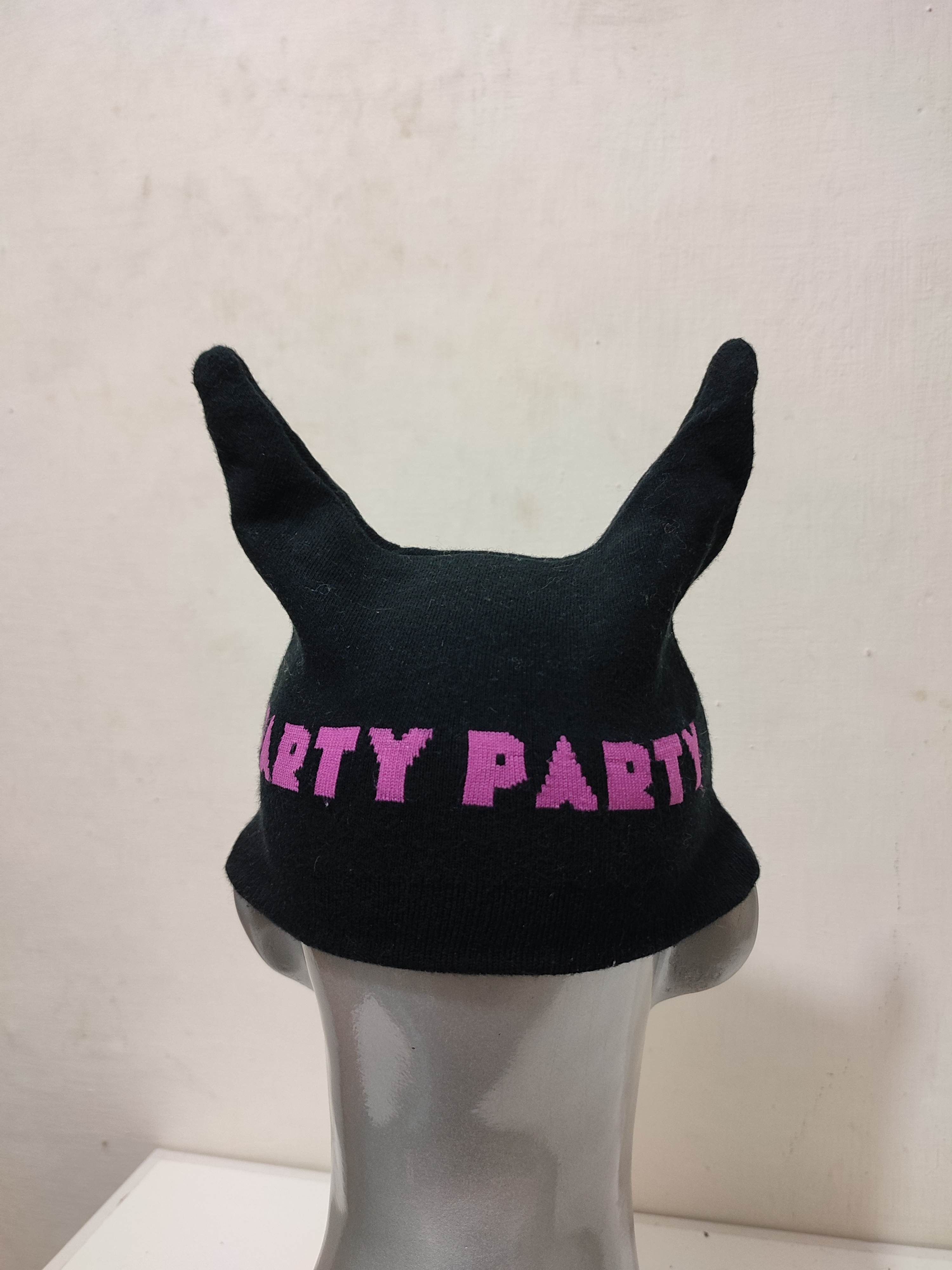Japanese Brand Party Party Bunny Horn Devil beanie Hats Size ONE SIZE - 6 Thumbnail