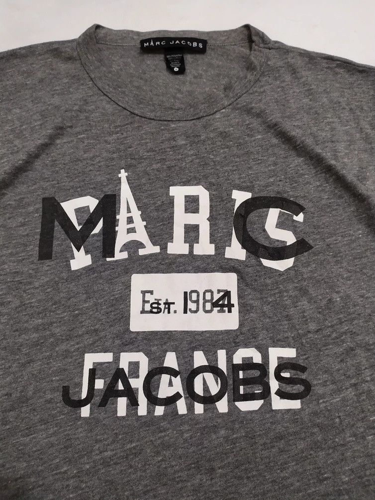 Marc Jacobs 🔥The Marc Jacobs T Shirt Big Logo Paris Size US M / EU 48-50 / 2 - 3 Thumbnail