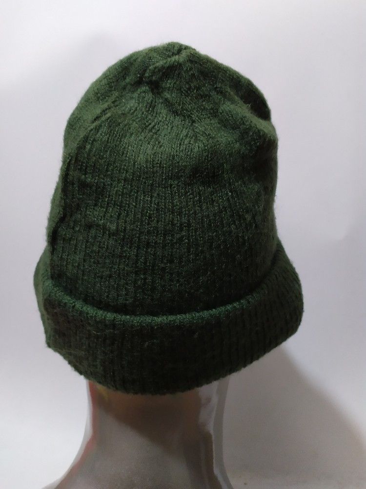 Beams Plus 🔥BEAMS OLIVE BEANIE PATCH MILITARY DESIGN HAT Size ONE SIZE - 6 Thumbnail