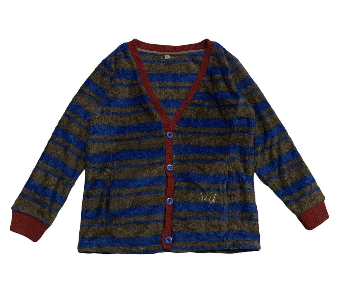 Undercover × Uniqlo × Vintage Uniqlo Undercover Fleece Button Jacket Size US XXS / EU 40 - 1 Thumbnail