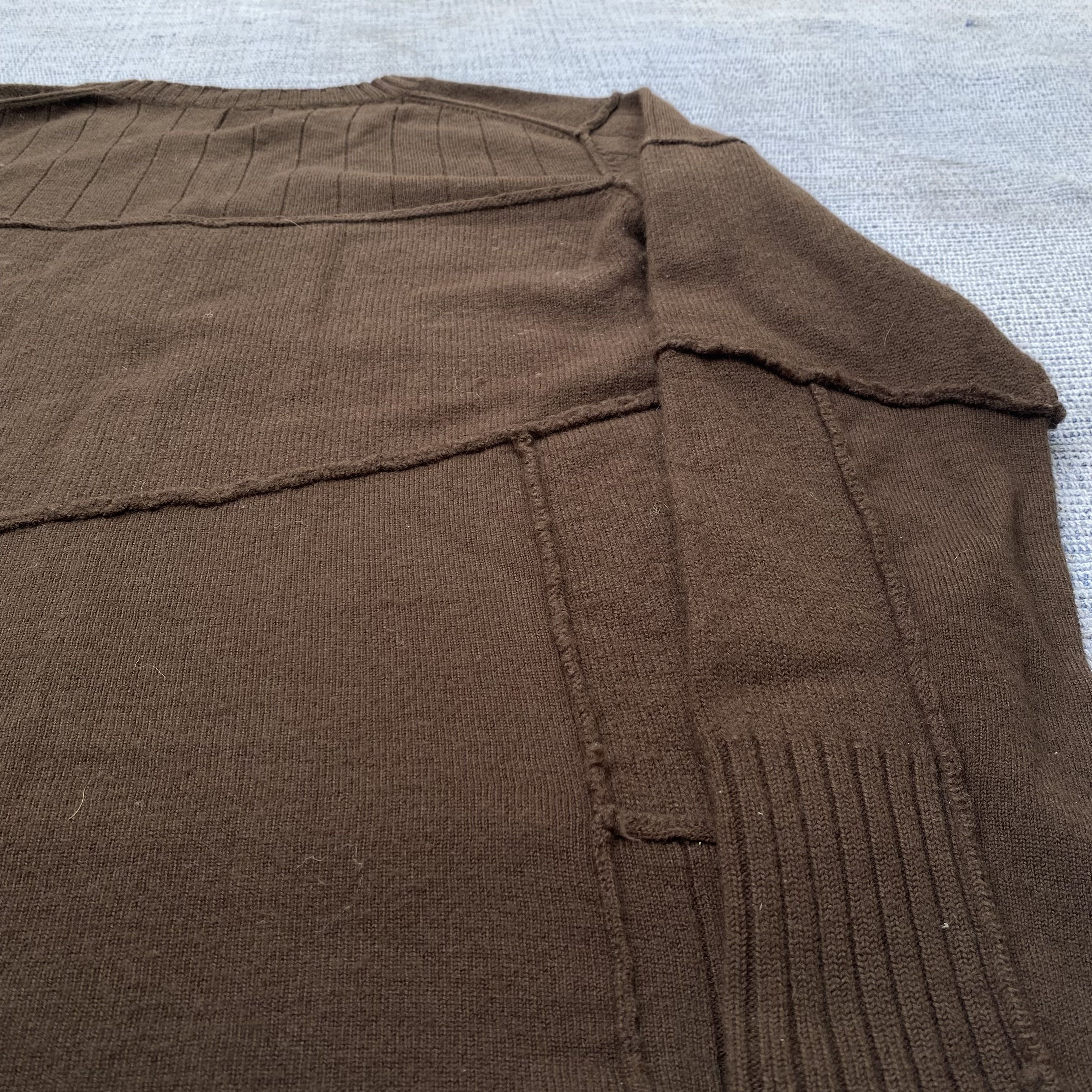 Vintage A.A.R. yohji design studio knit patchwork Size US L / EU 52-54 / 3 - 8 Thumbnail