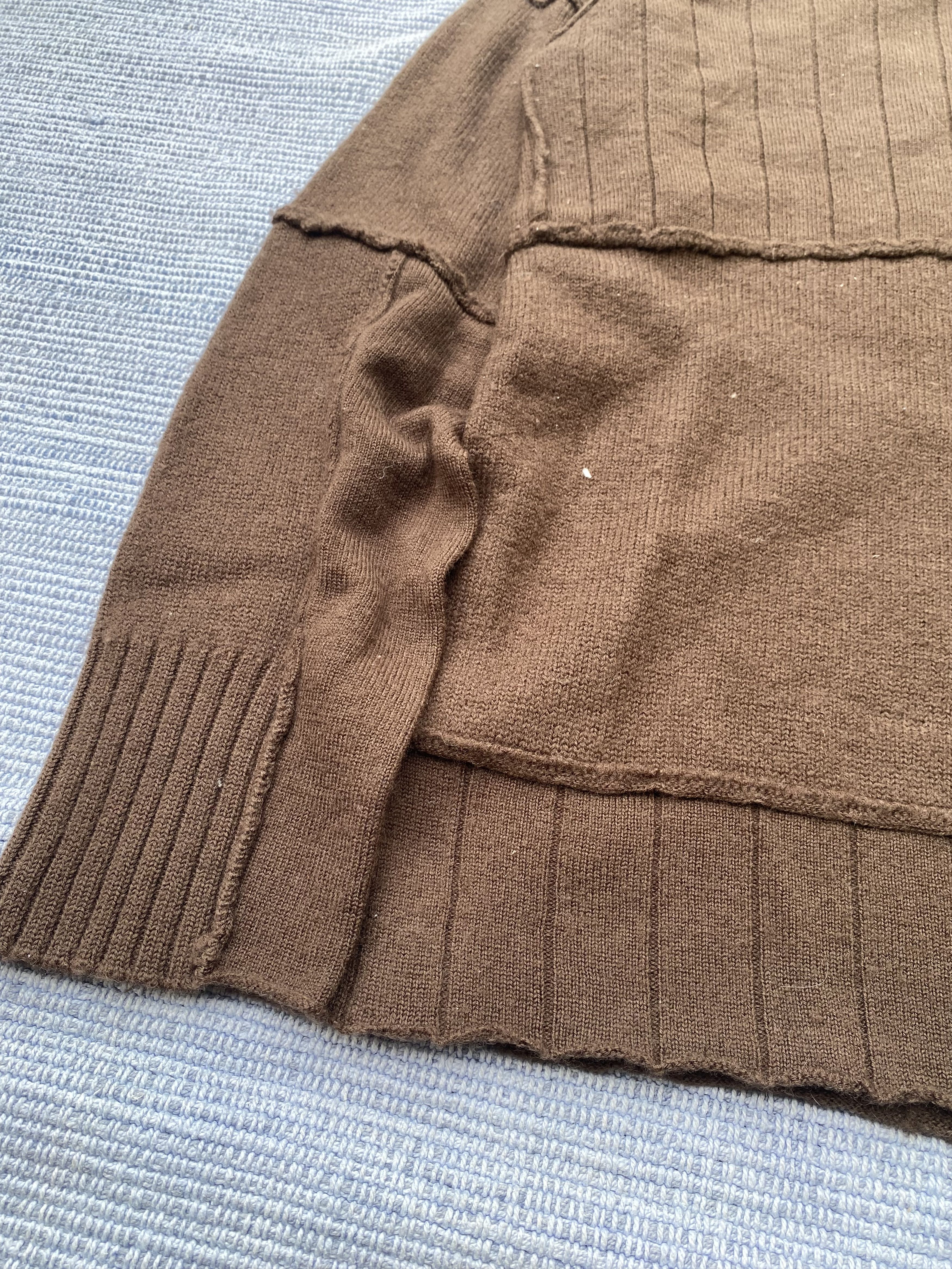 Vintage A.A.R. yohji design studio knit patchwork Size US L / EU 52-54 / 3 - 6 Thumbnail