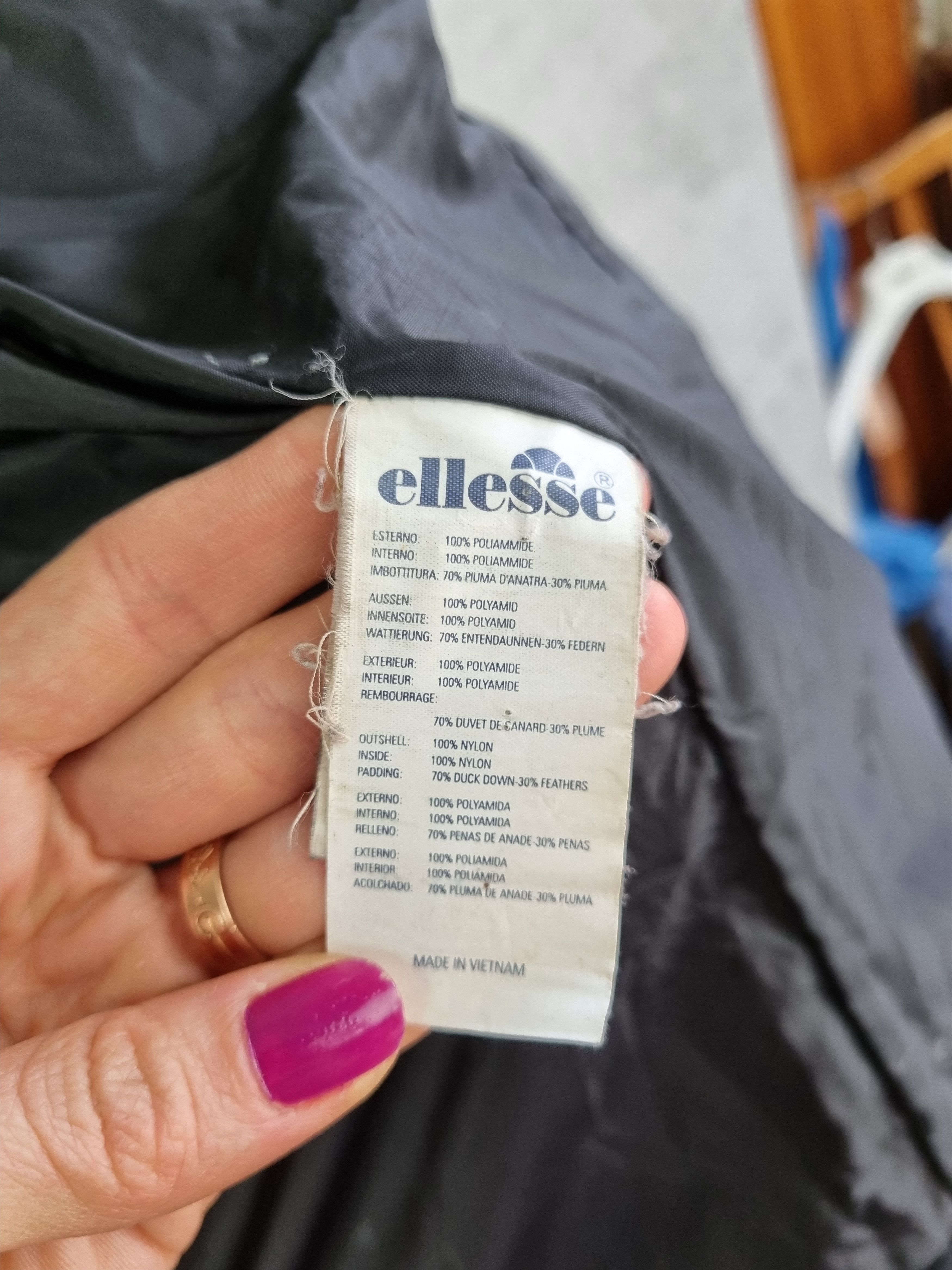 Ellesse × Vintage Rare 90s Vintage Ellesse Down Jacket Size US M / EU 48-50 / 2 - 10 Thumbnail