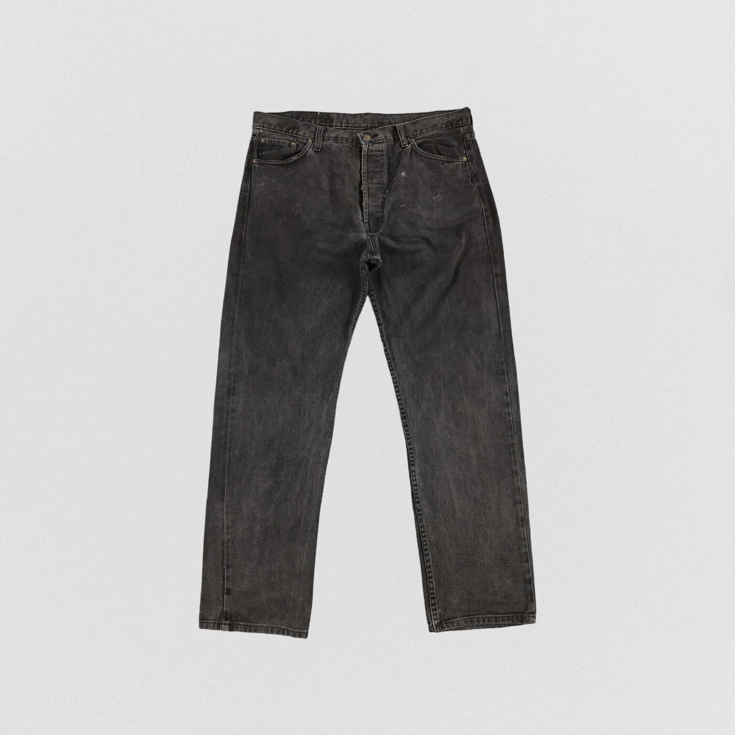 image of 90's Levis 501 Jeans-Jm1630 in Black, Men's (Size 37)