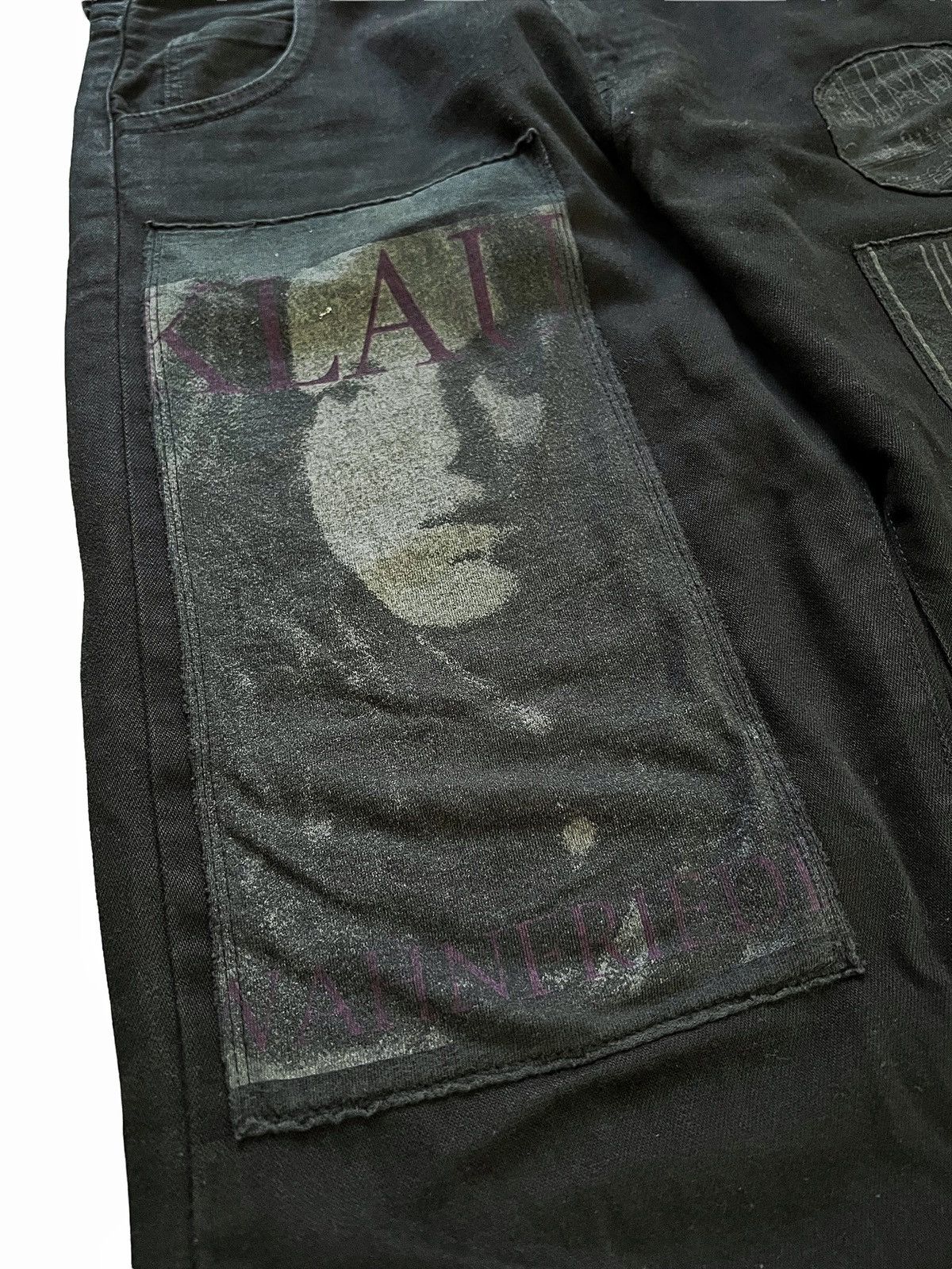 Undercover GRAIL 2006 Klaus Patch Lightning Bolt Denim Size US 32 / EU 48 - 2 Thumbnail