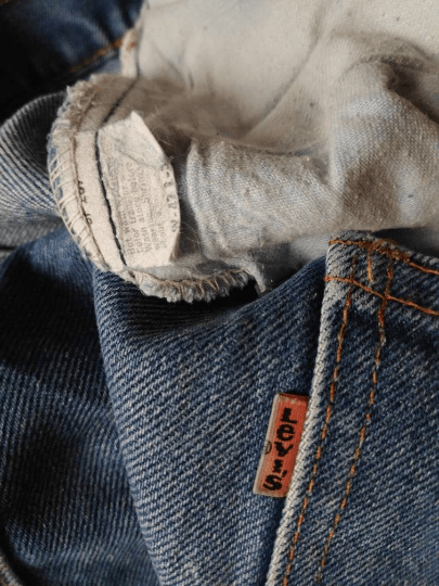 Levi's 70s Levis 517 Orange Tag Perfectly Distressed Bell Bottom Size US 40 / EU 56 - 7 Thumbnail