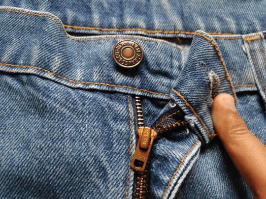 Levi's 70s Levis 517 Orange Tag Perfectly Distressed Bell Bottom Size US 40 / EU 56 - 6 Thumbnail