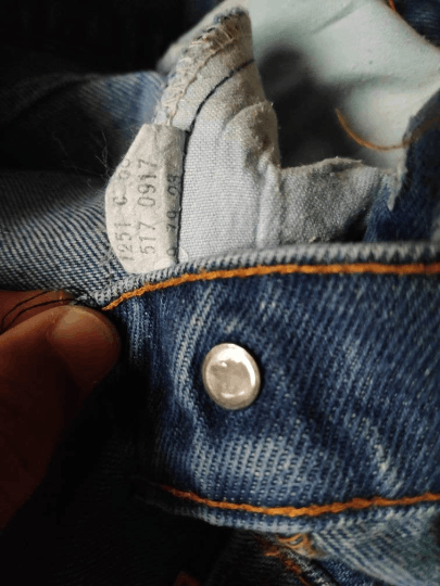 Levi's 70s Levis 517 Orange Tag Perfectly Distressed Bell Bottom Size US 40 / EU 56 - 5 Thumbnail