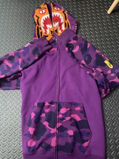 Bape on sale tiger purple