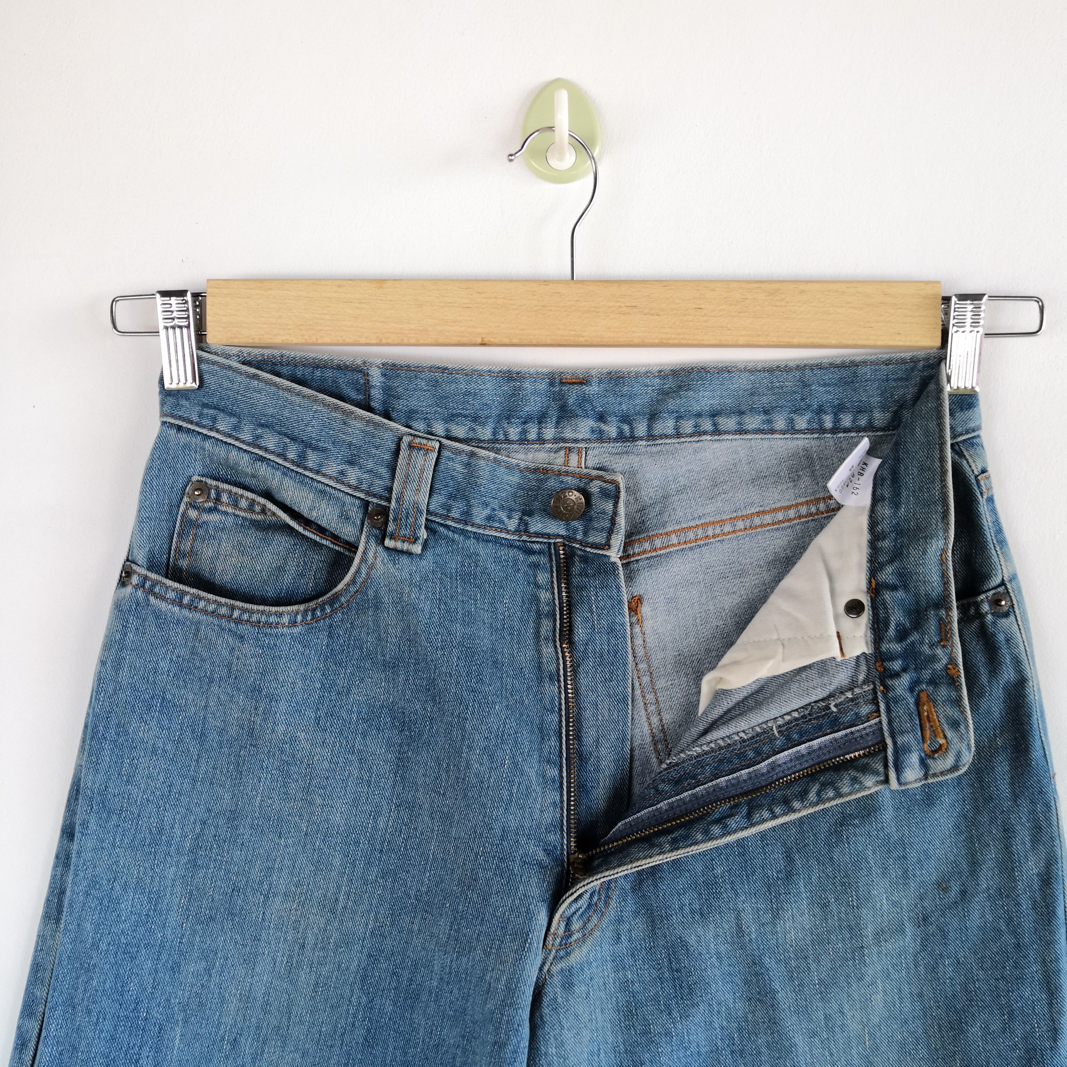 Kenzo Vintage Kenzo Baggy Denim Kenzo Faded Light Wash Jeans Size US 30 / EU 46 - 9 Thumbnail