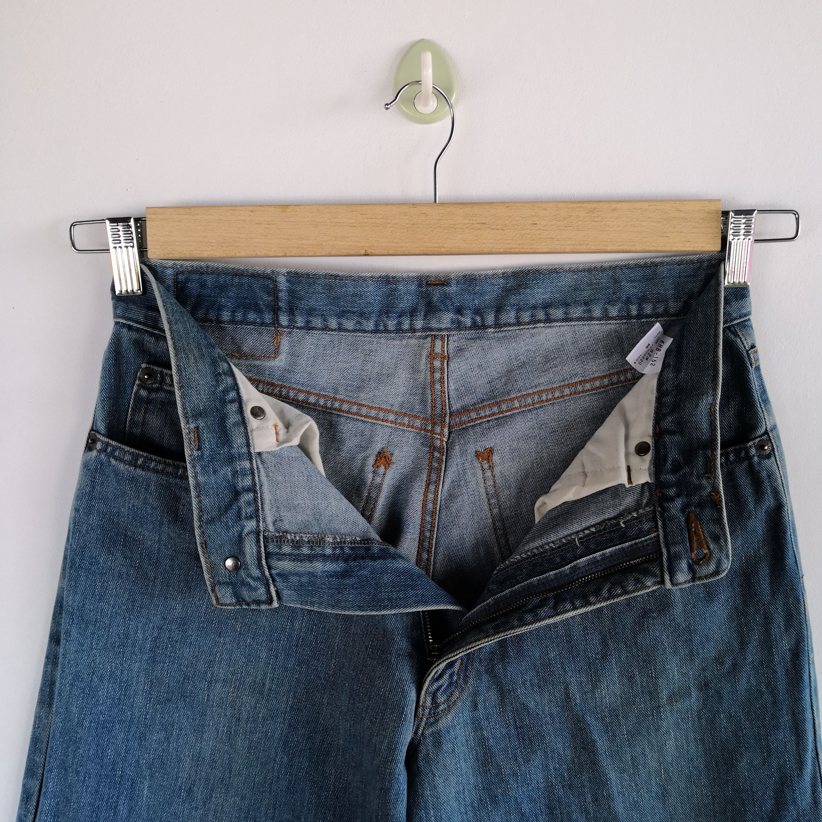 Kenzo Vintage Kenzo Baggy Denim Kenzo Faded Light Wash Jeans Size US 30 / EU 46 - 10 Thumbnail