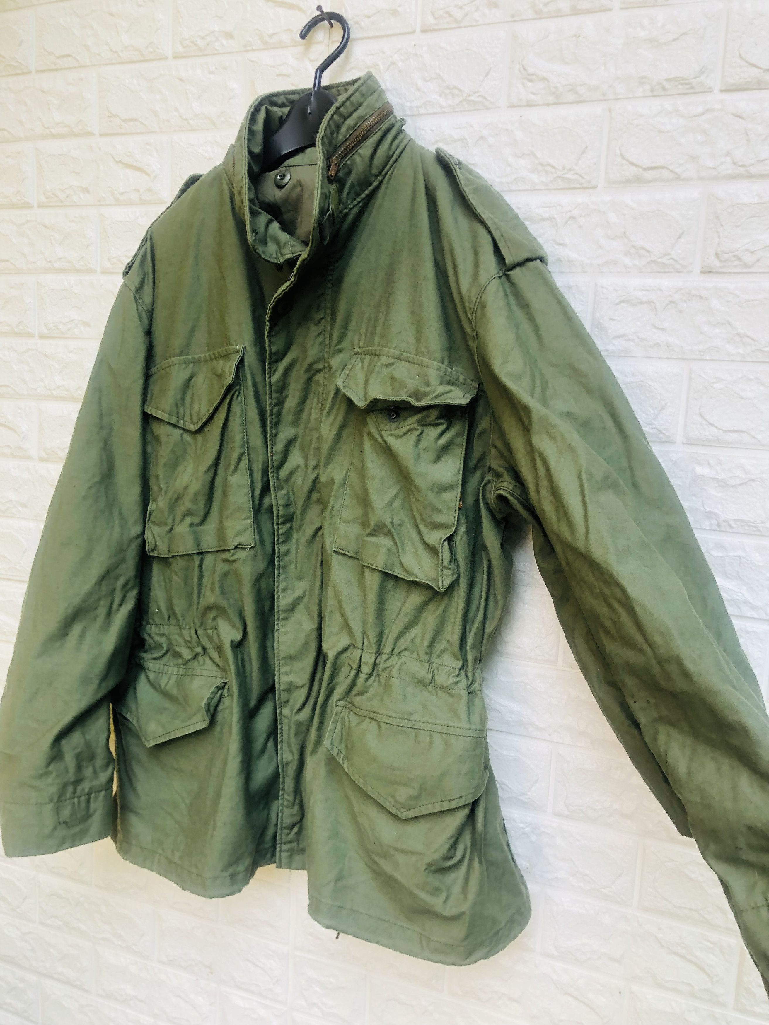 Alpha Industries × Vintage Vintage Alpha Industry 80s Japan Desiger Fashion Style Size US XL / EU 56 / 4 - 6 Thumbnail