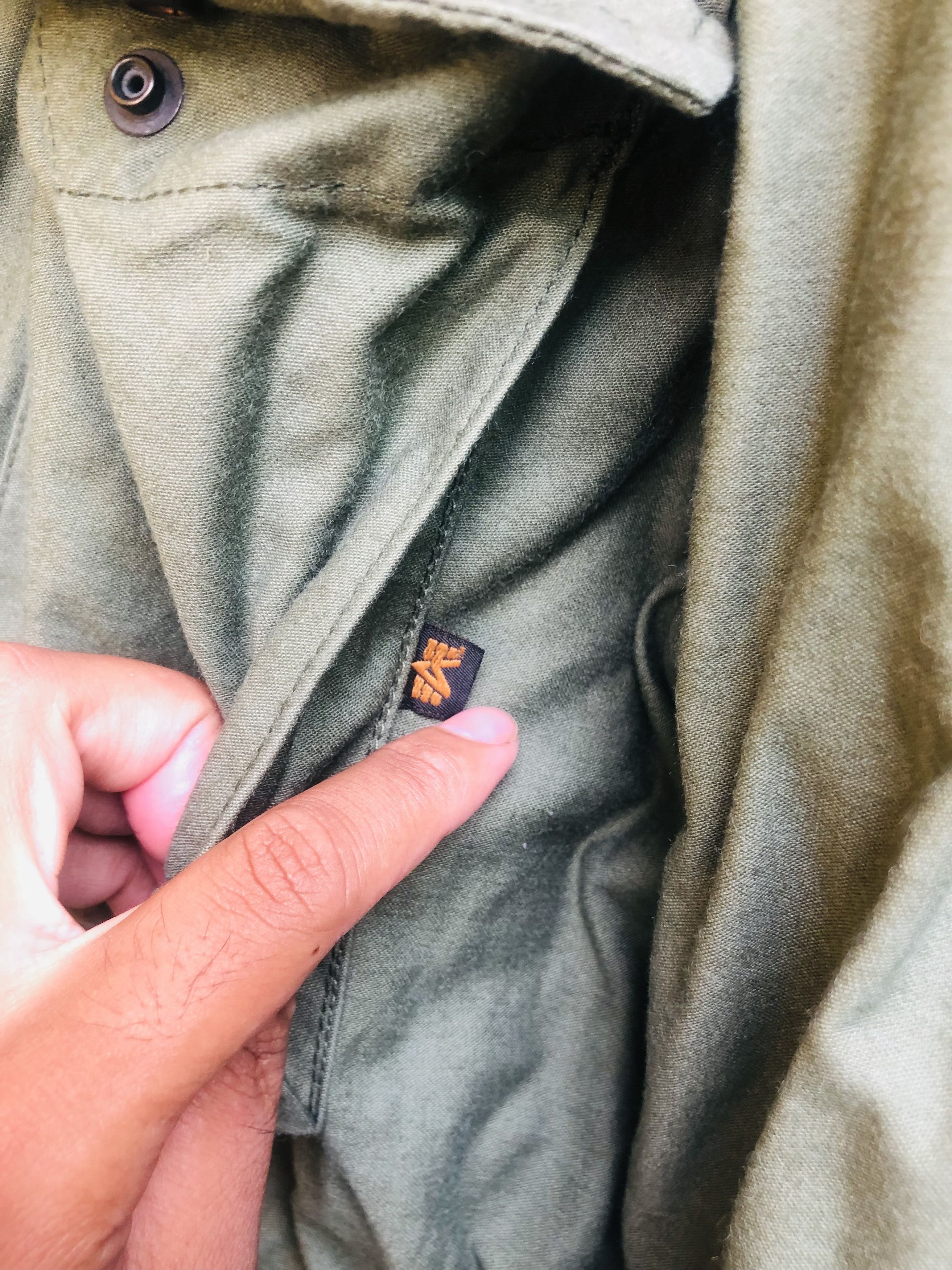 Alpha Industries × Vintage Vintage Alpha Industry 80s Japan Desiger Fashion Style Size US XL / EU 56 / 4 - 7 Thumbnail