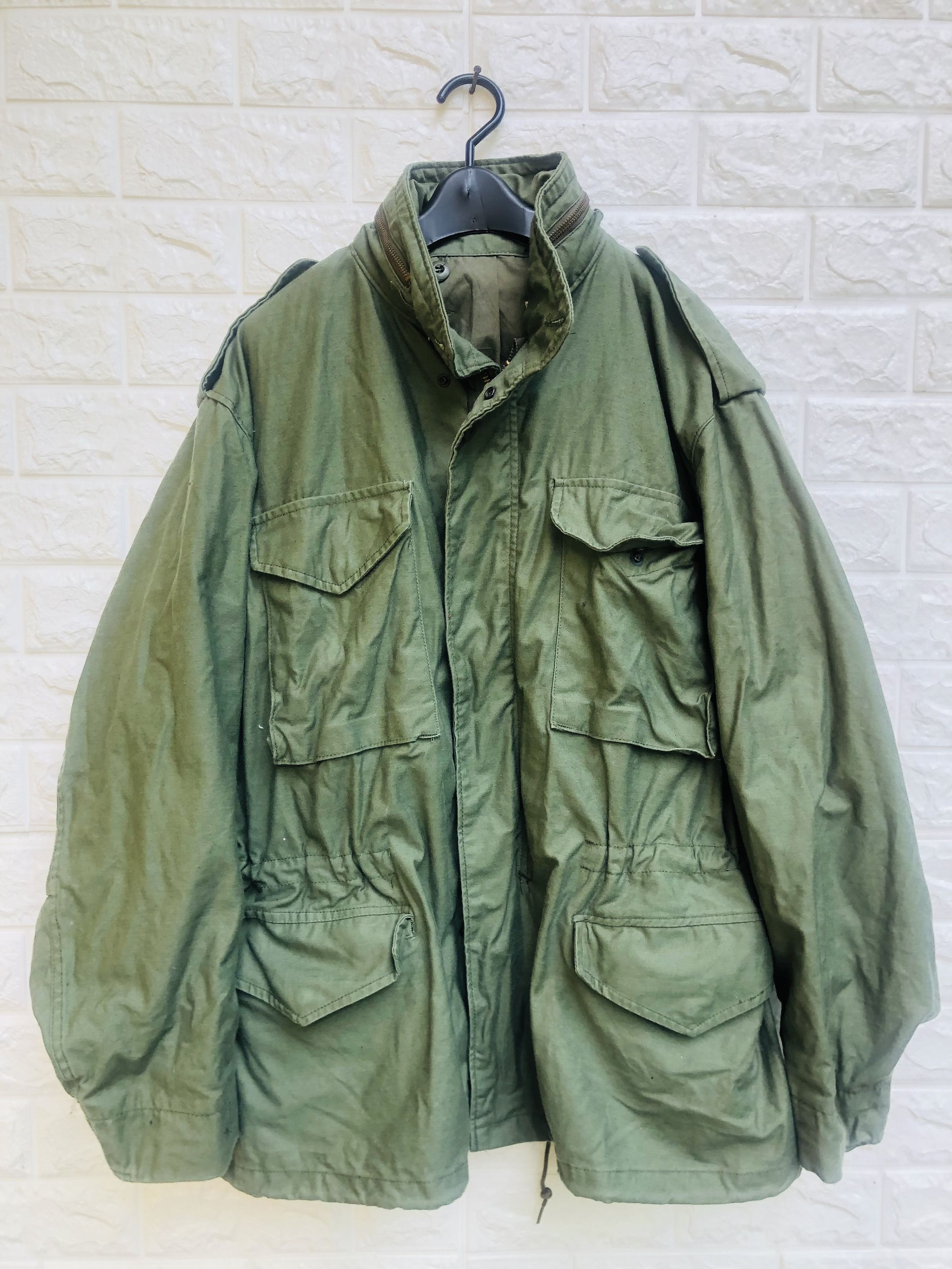 Alpha Industries × Vintage Vintage Alpha Industry 80s Japan Desiger Fashion Style Size US XL / EU 56 / 4 - 1 Thumbnail
